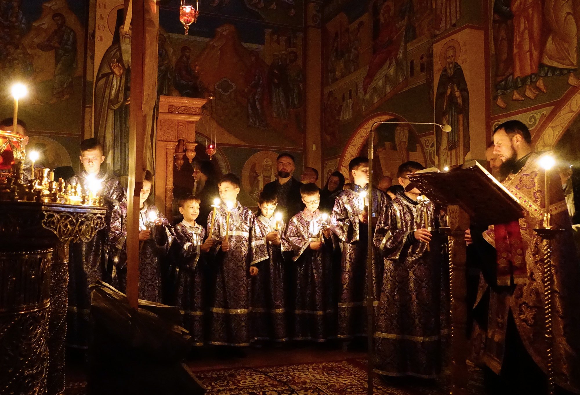 Reading of Twelve Gospels in Zwierki Convent