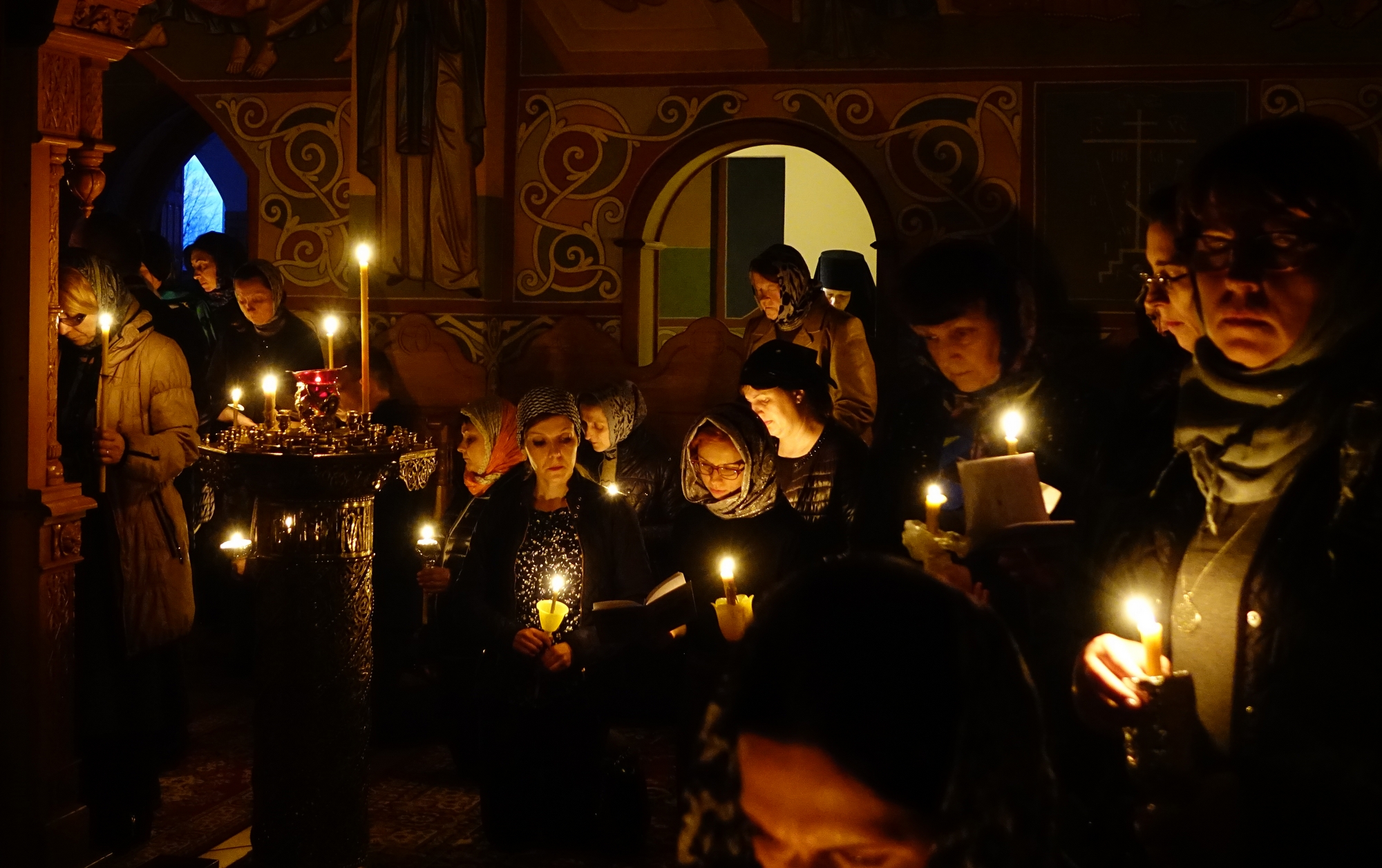 The reading of Twelve Gospels in Zwierki Convent