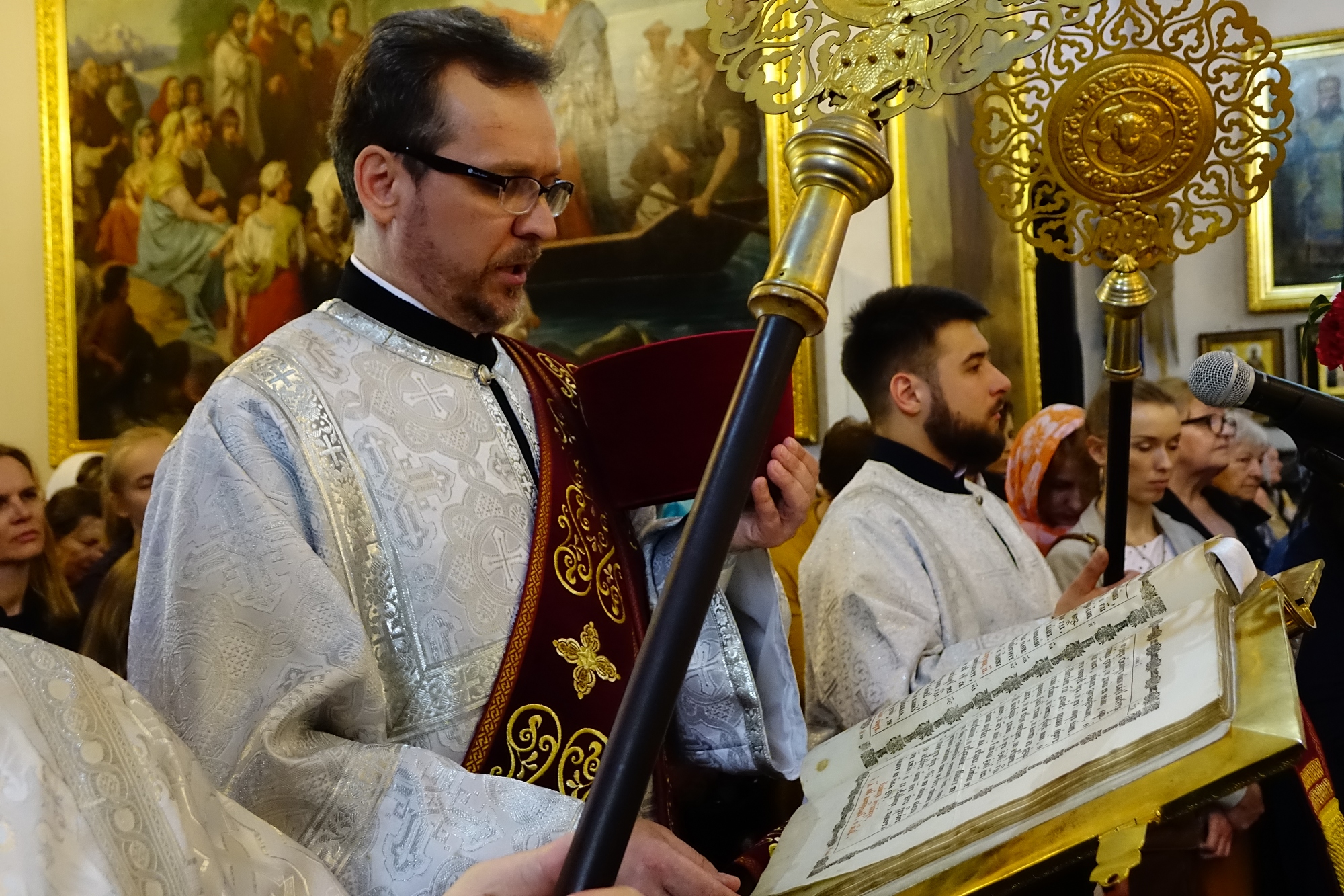 St. Thomas the Apostle Sunday in St. John Climacus church in Warsaw