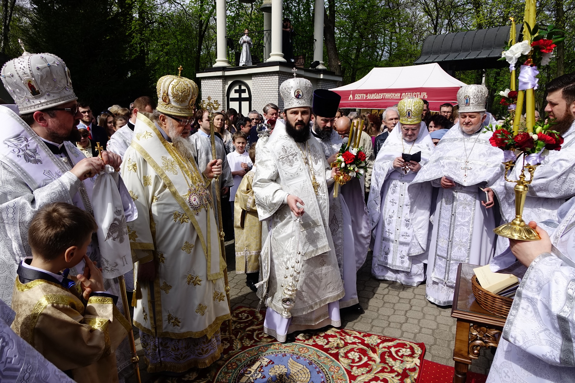 St. Thomas the Apostle Sunday in St. John Climacus church in Warsaw