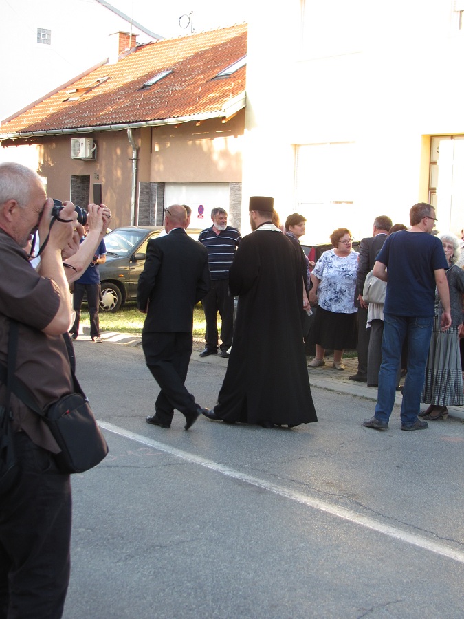The Orthodox Votive Cross dedicated to St. Mark in Osijek 