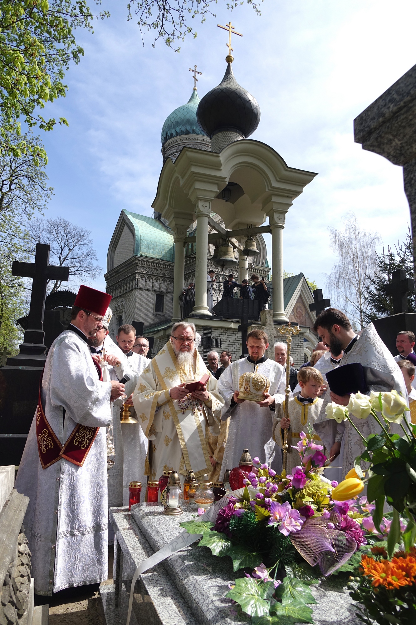 St. Thomas the Apostle Sunday in St. John Climacus church in Warsaw