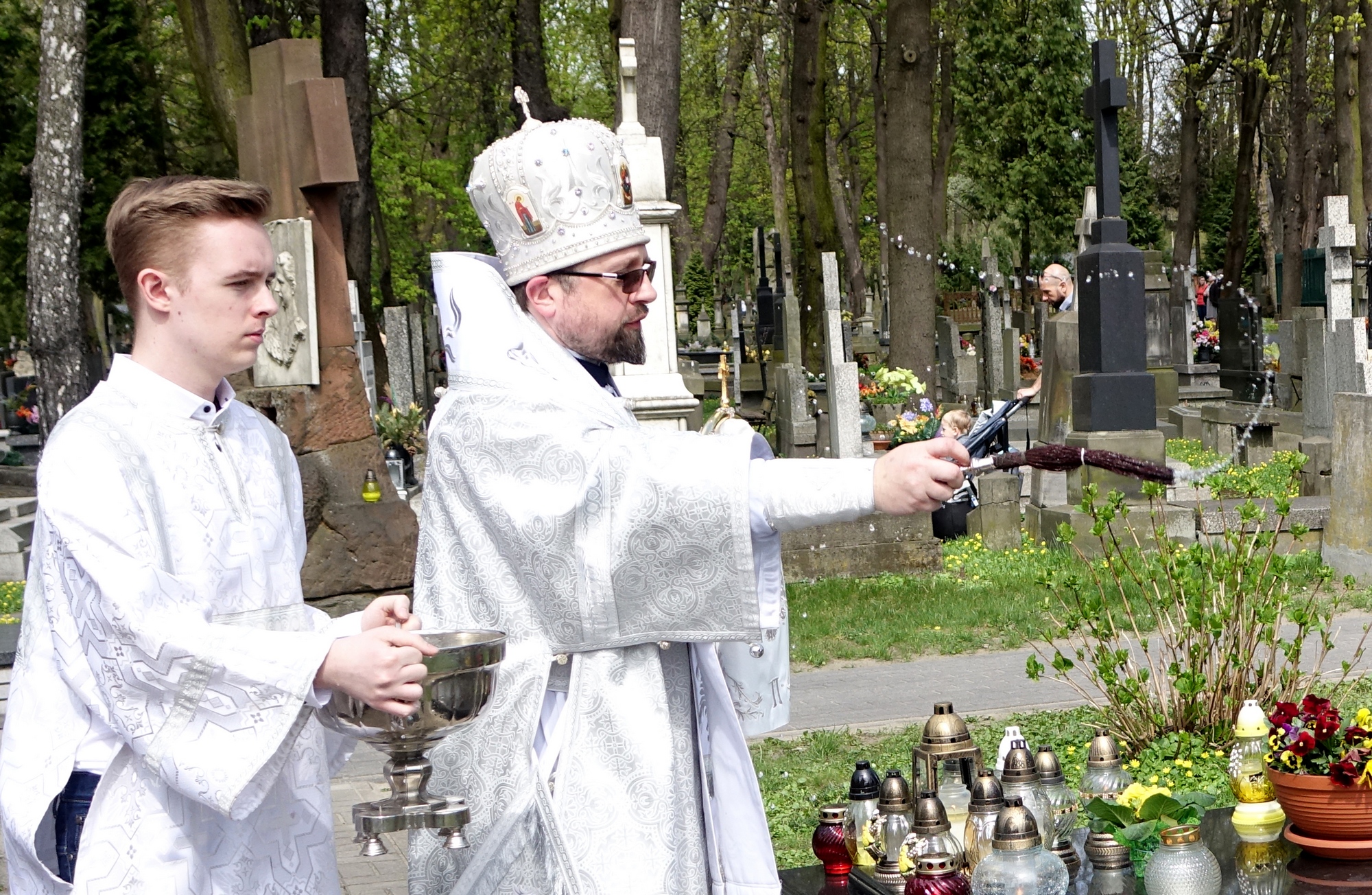 St. Thomas the Apostle Sunday in St. John Climacus church in Warsaw  