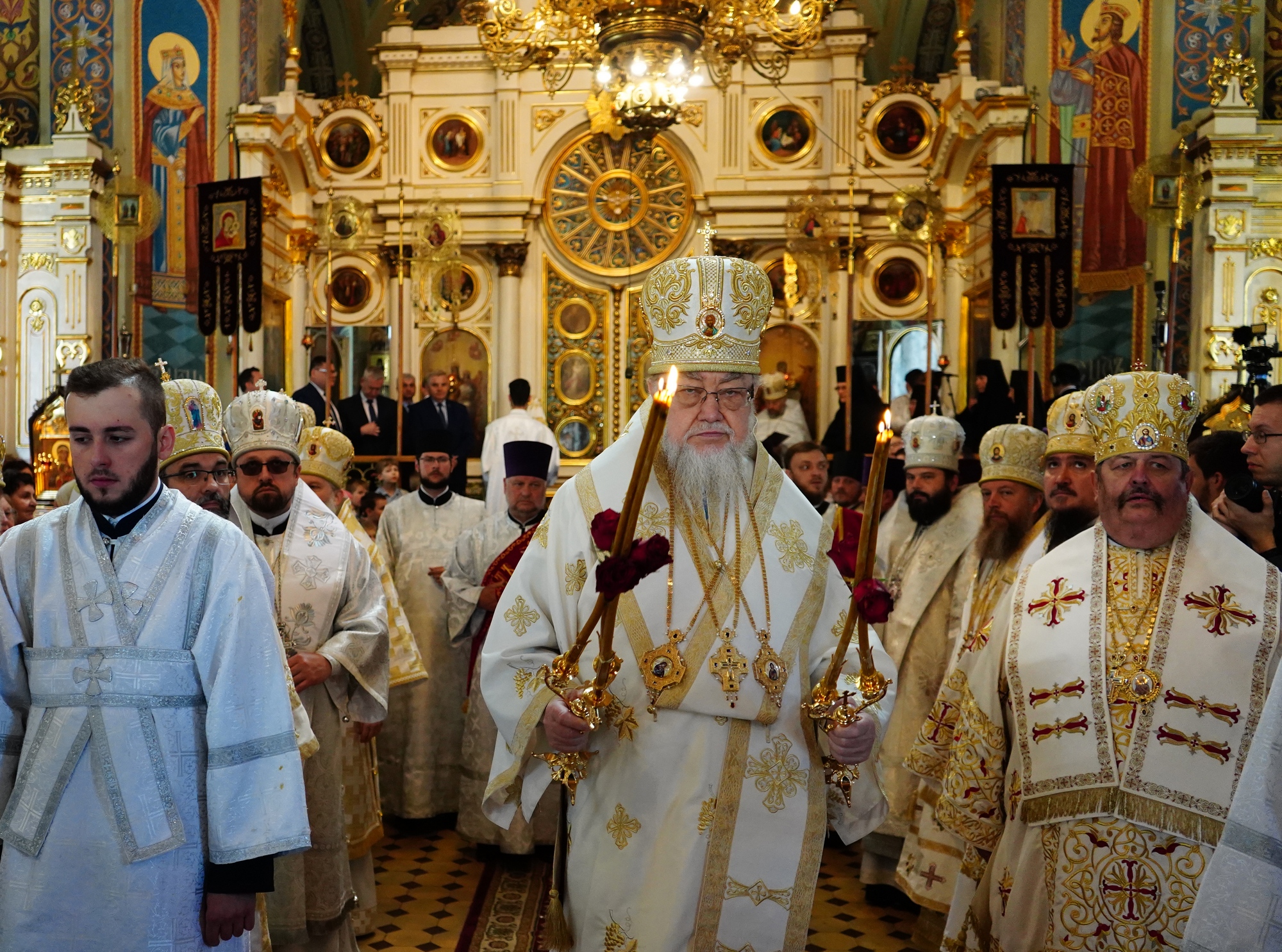 Archbishop Jacob of Bialystok and Gdansk 20th anniversary of bishops ordination