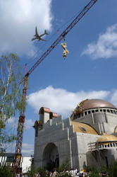 jarek11 
Blessing and elevation of main cross on the roof of Hagia Sophia Orthodox church in Warsaw 
2018-05-20 16:04:19