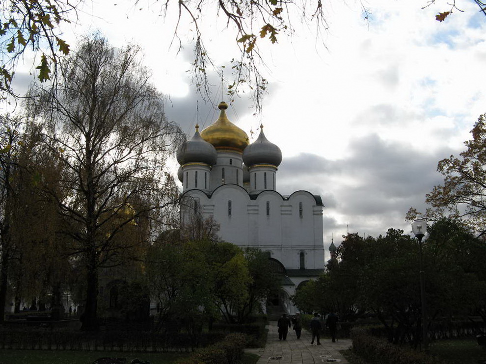 Новодевичий монастырь.Собор Смоленской иконы Божией Матери.