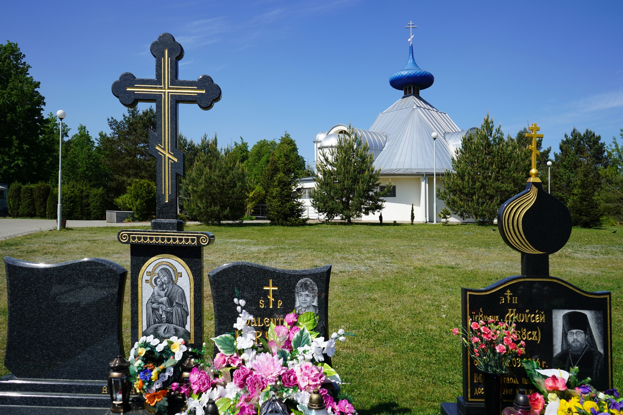 St. Eufrozyne Orthodox cementary chapel in Bialystok