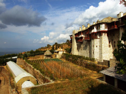 Strahinic 
Maнастир Ксиропотам, Света Гора - Xeropotamou monastery, Mount Athos 
2018-06-17 21:58:00