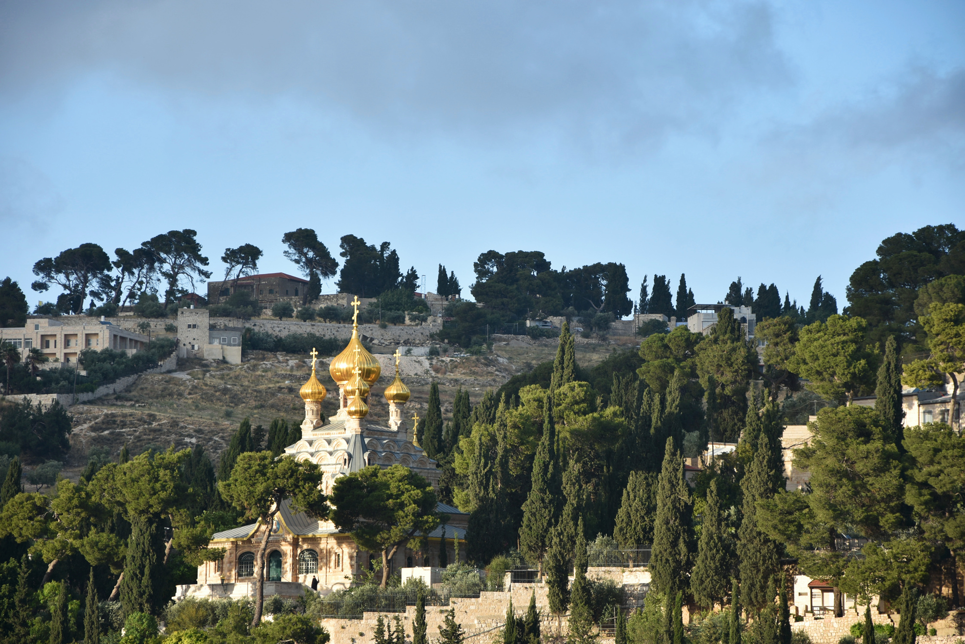 Russian Monastery  of St. Mary Magdalene - the Mount of Olives