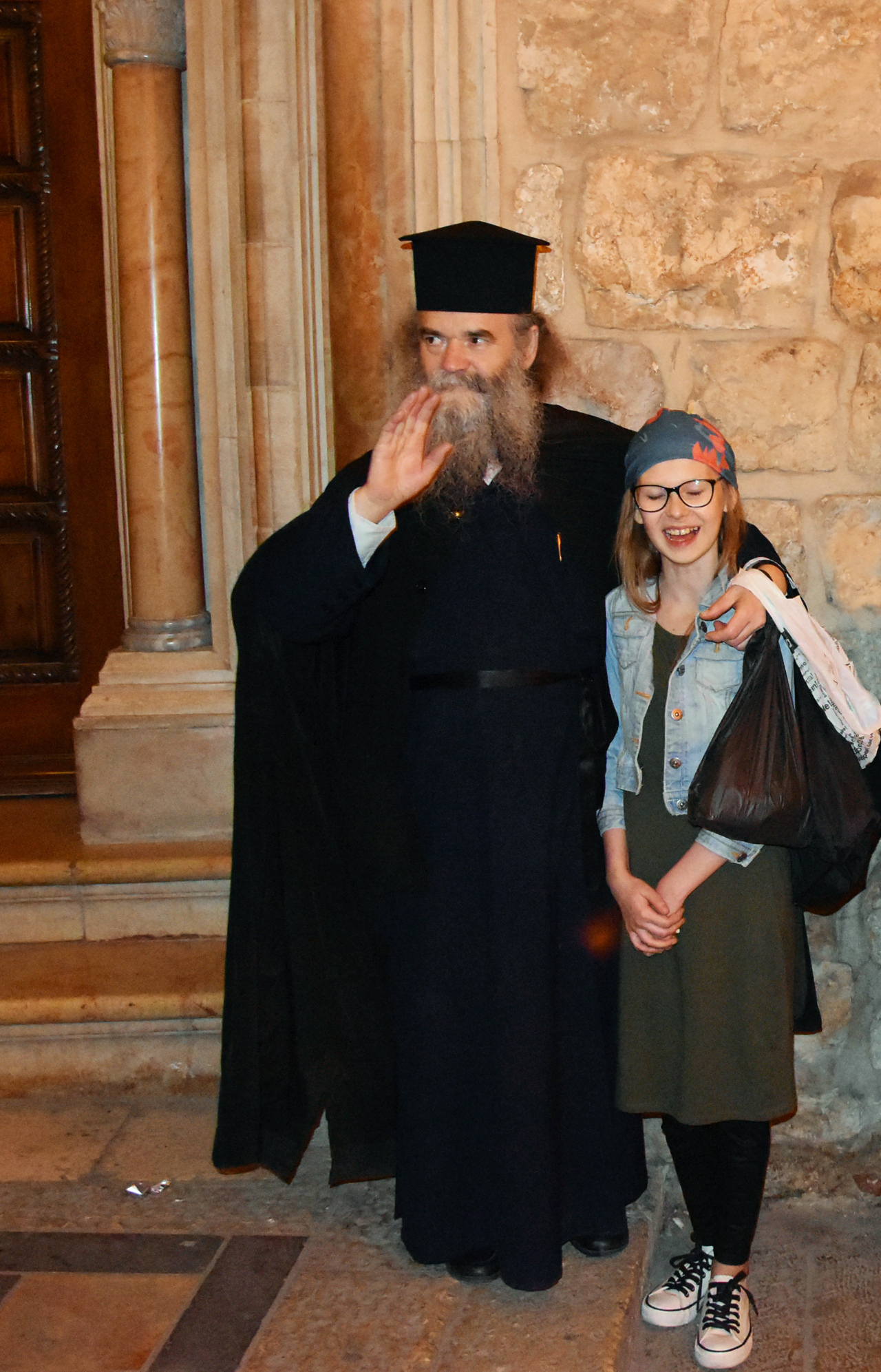 on the street in old Jerusalem