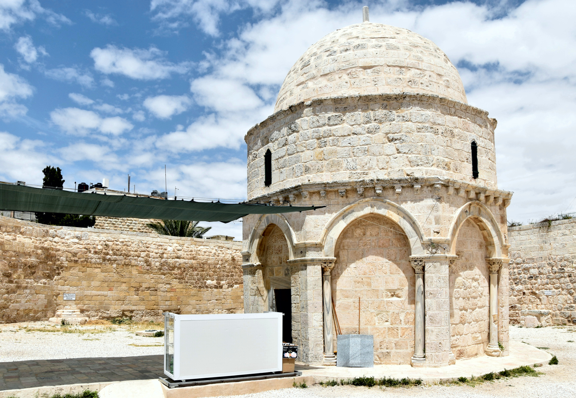 chapel on the place of the Ascension - Mount of Olives, Jerusalem