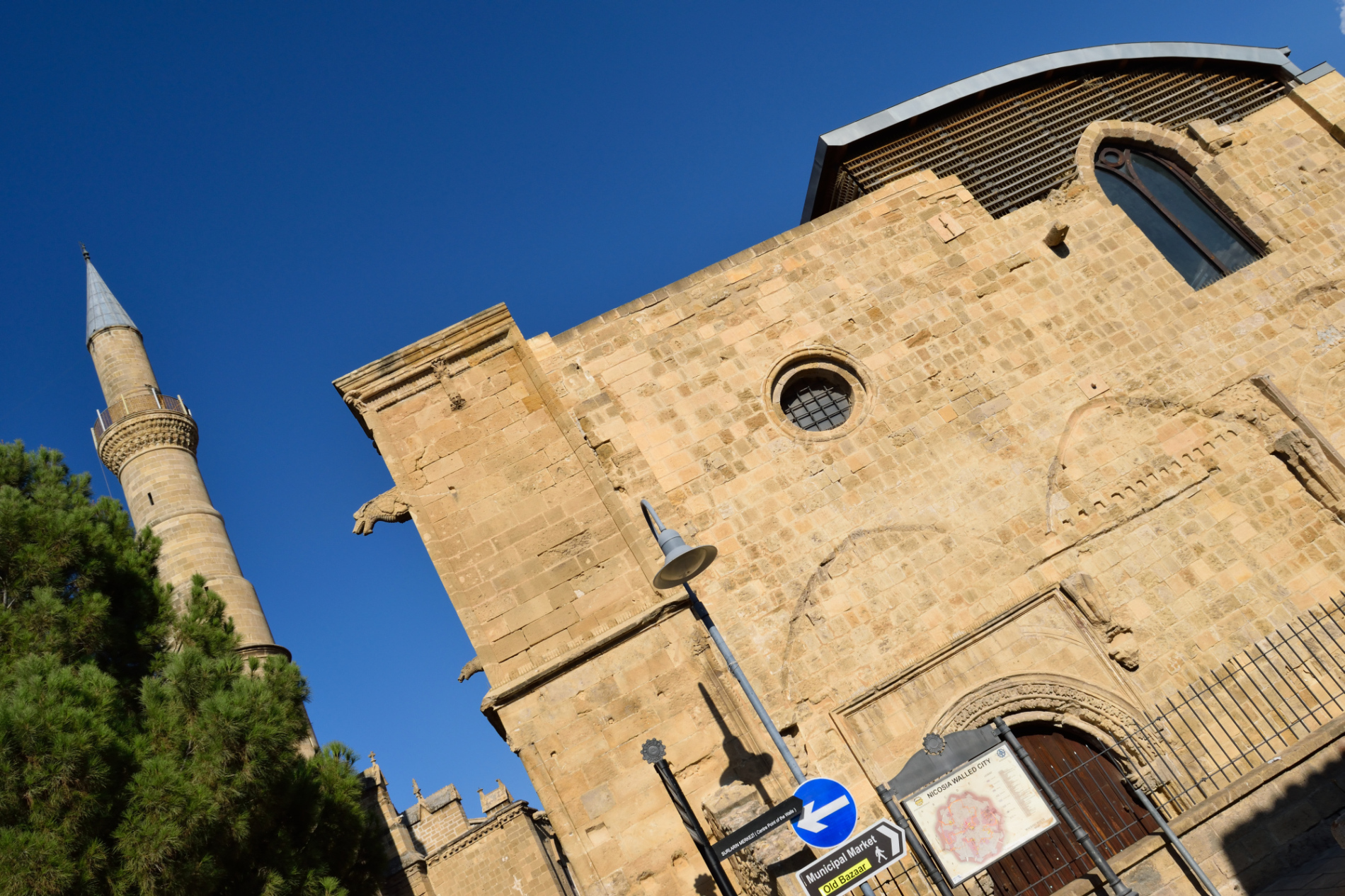 Ex-church in Turkish part of Nicosia