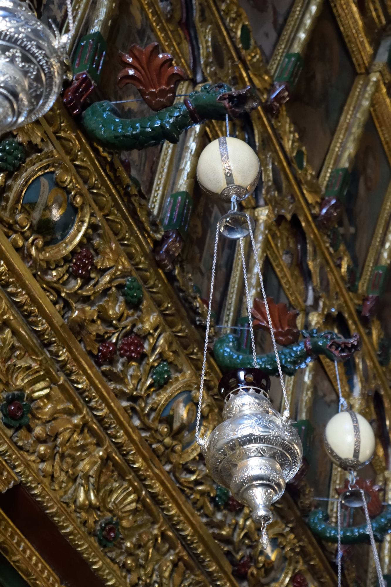 Lampada in st. Lazarus church