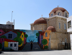 Sheep1389 
A church in Paphos and graffiti 
2018-07-19 23:52:51