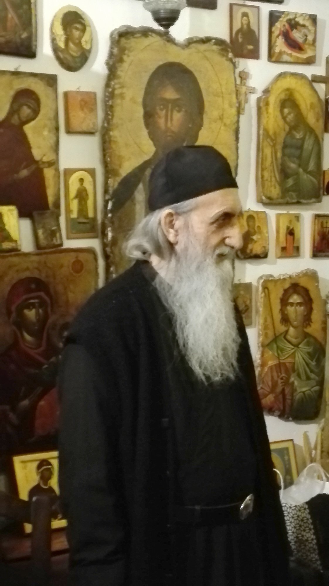 Ojciec Symeon, archm. monasteru Mavrovouni