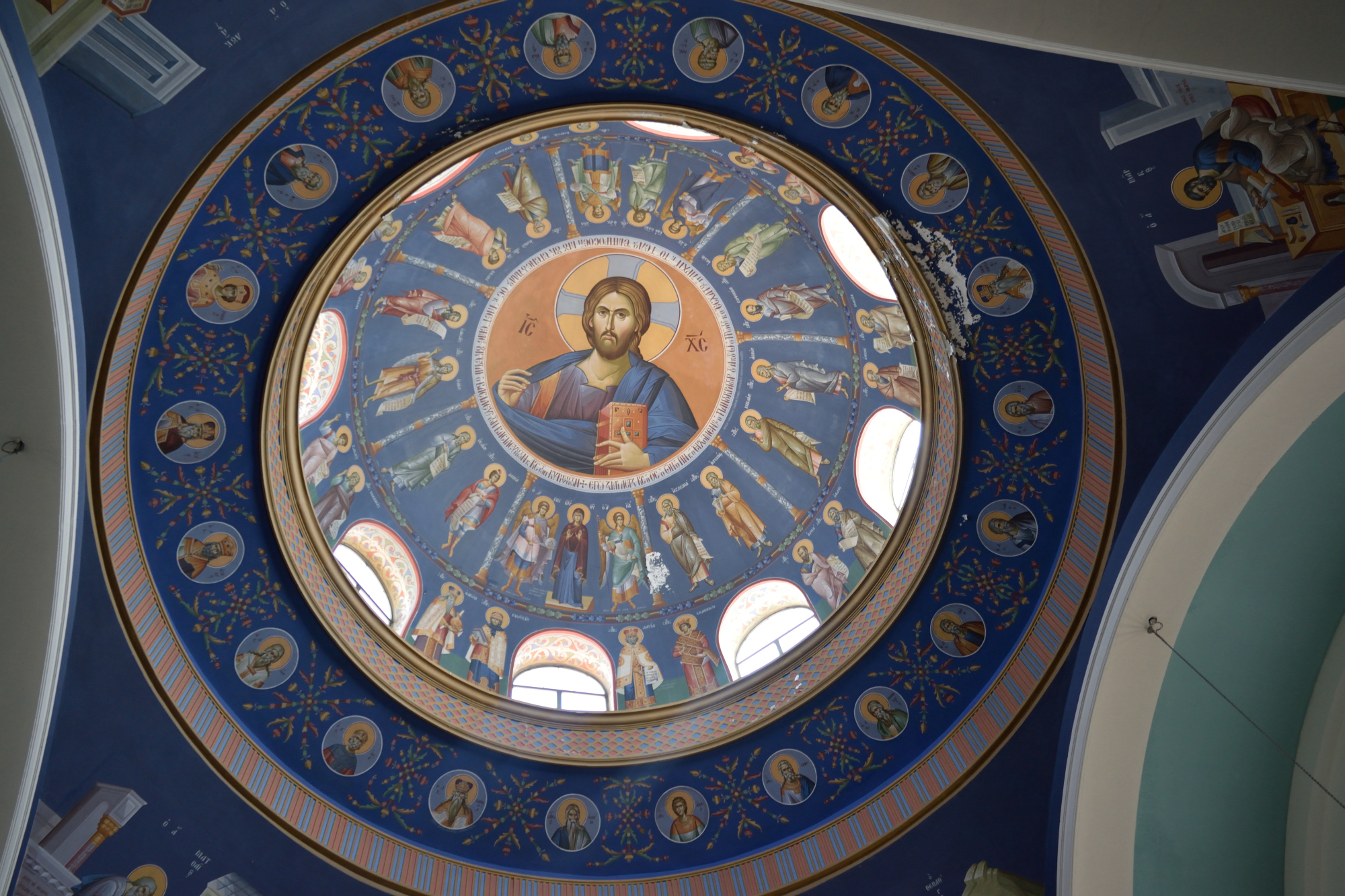 Cupola in a Paphos church