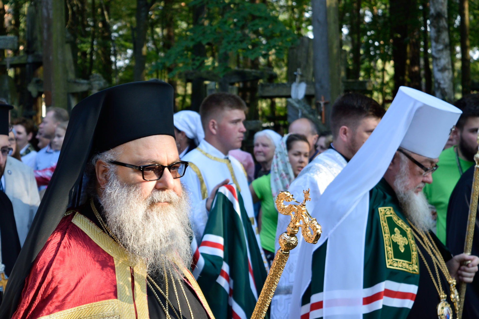 Antiochian patriarch John X and Polish metropolitan Sava