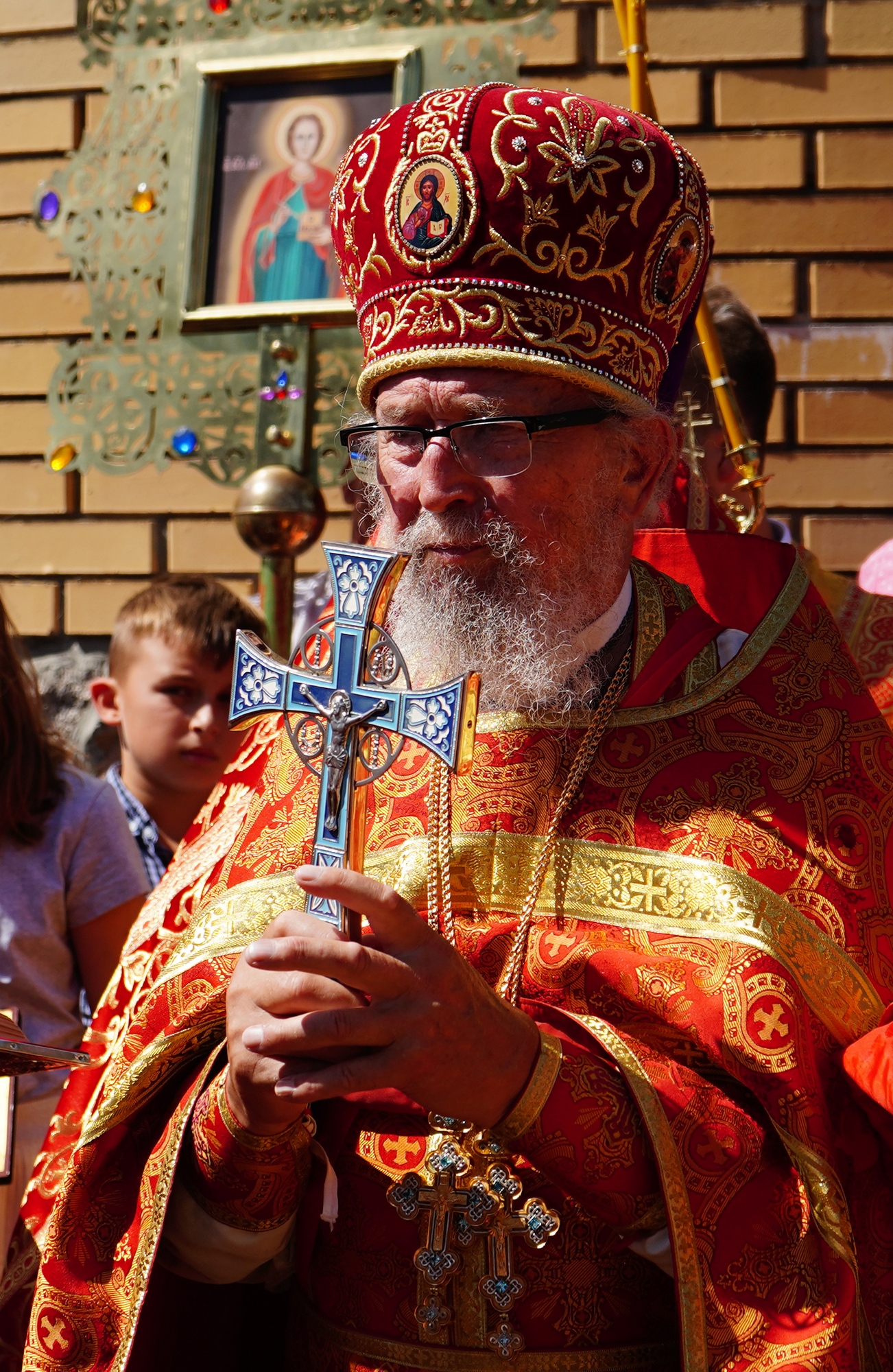 Święto ku czci św. Pantelejmona w cerkwi św. Pantelejmona w Białymstoku-Zaściankach