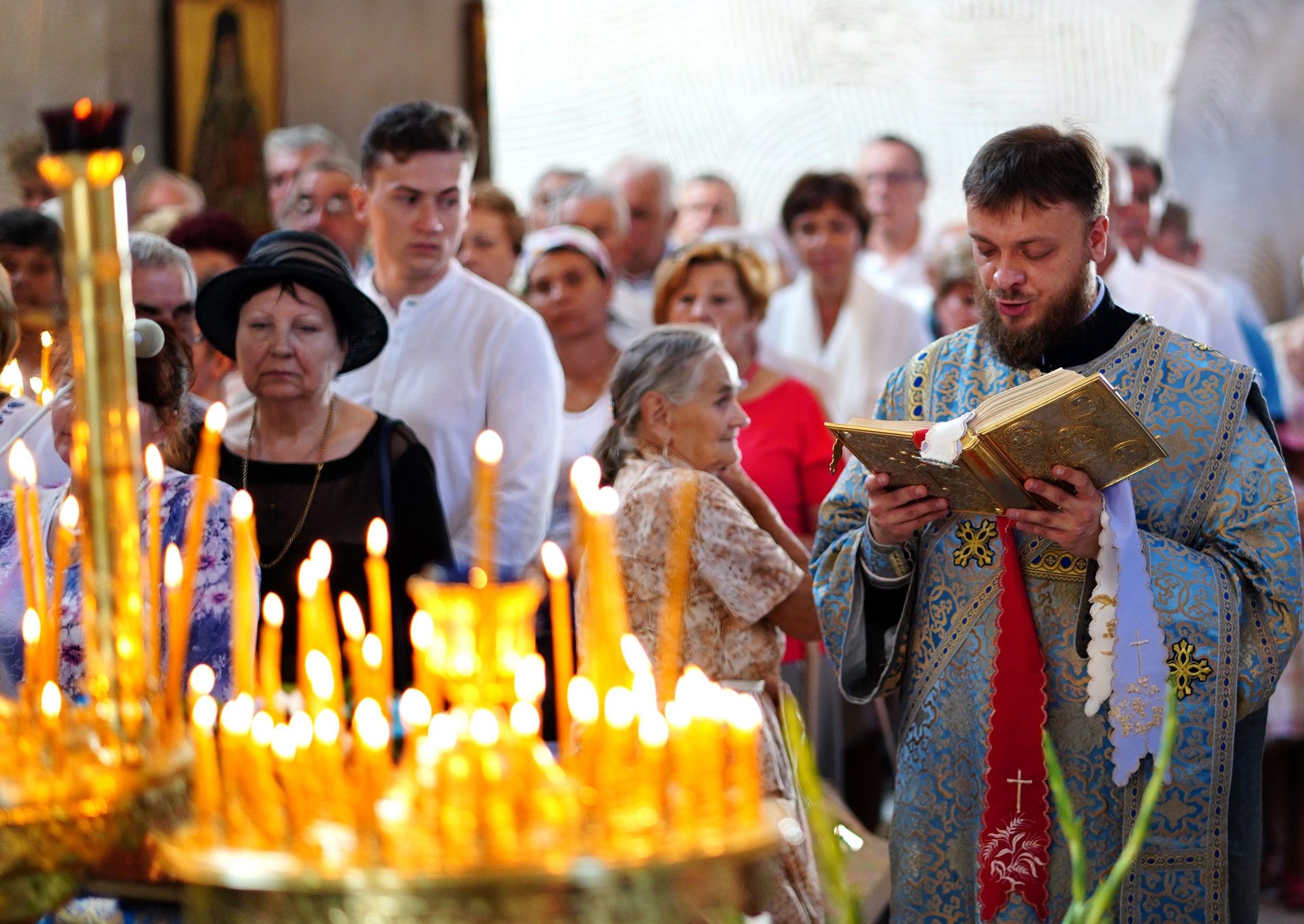 Divine Liturgy in Annunciation Cathedral of Supraśl Monastery