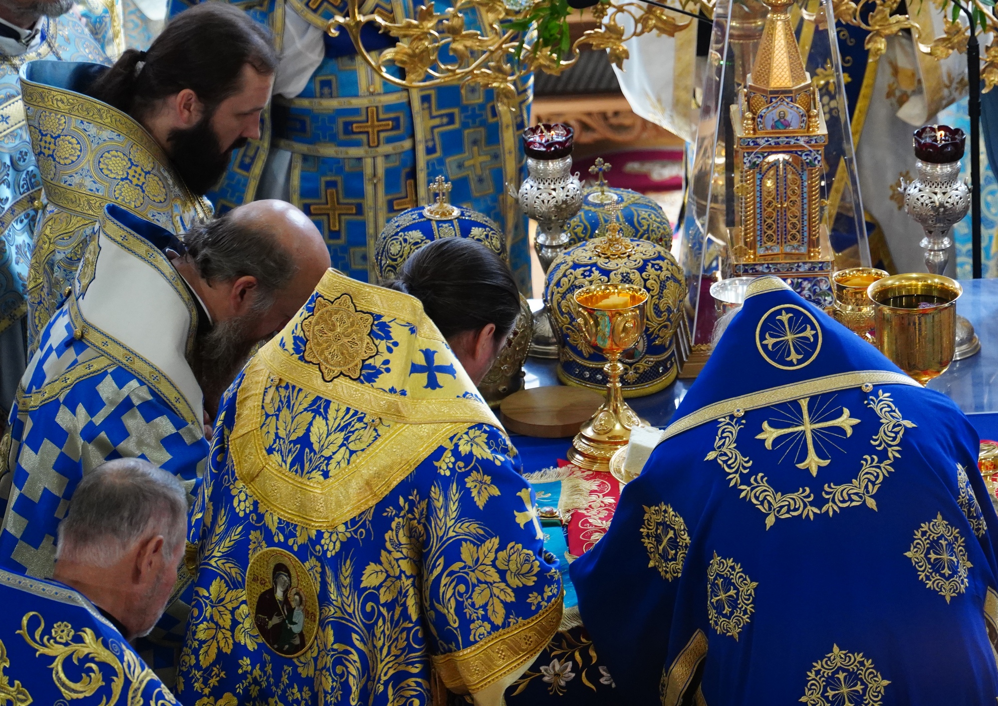 Divine Liturgy in Annunciation Cathedral in Supraśl Monastery