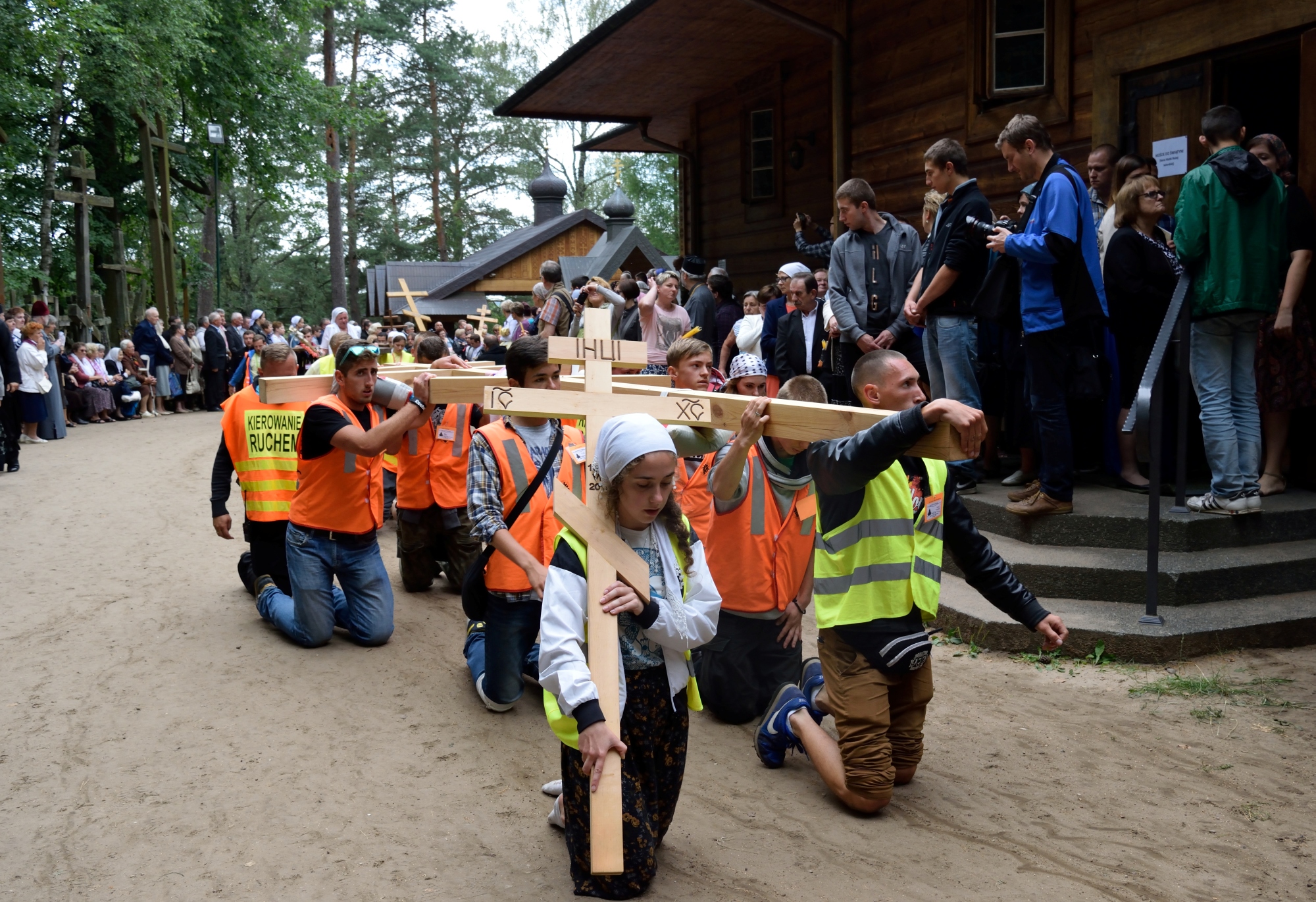 Idąc wokół cerkwi  - Grabarka 2016