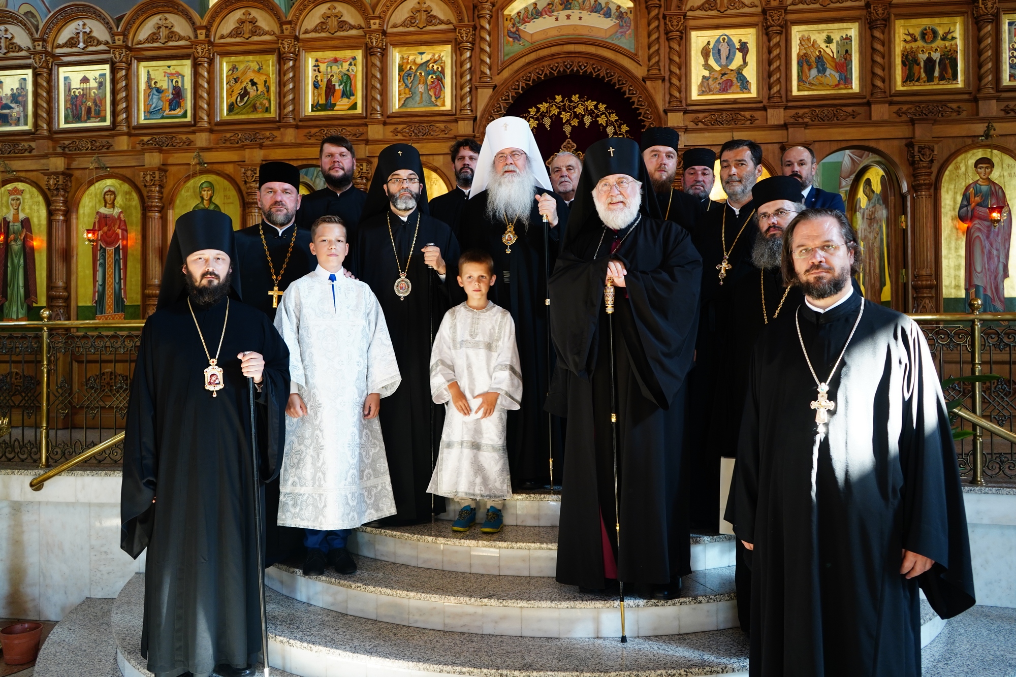Metropolitan Tikhon in Ressurection Orthodox church in Białystok
