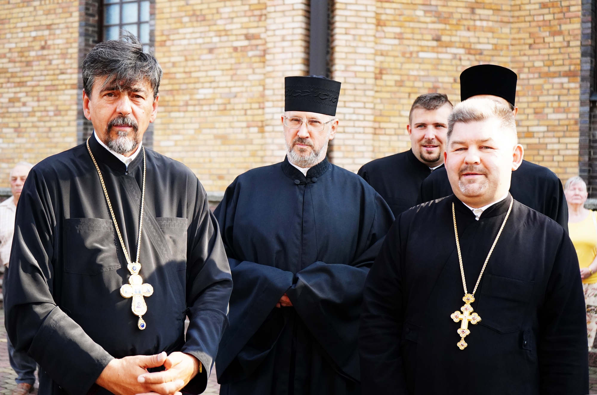Clergy (its part) of the Holy Spirit Orthodox church in Białystok