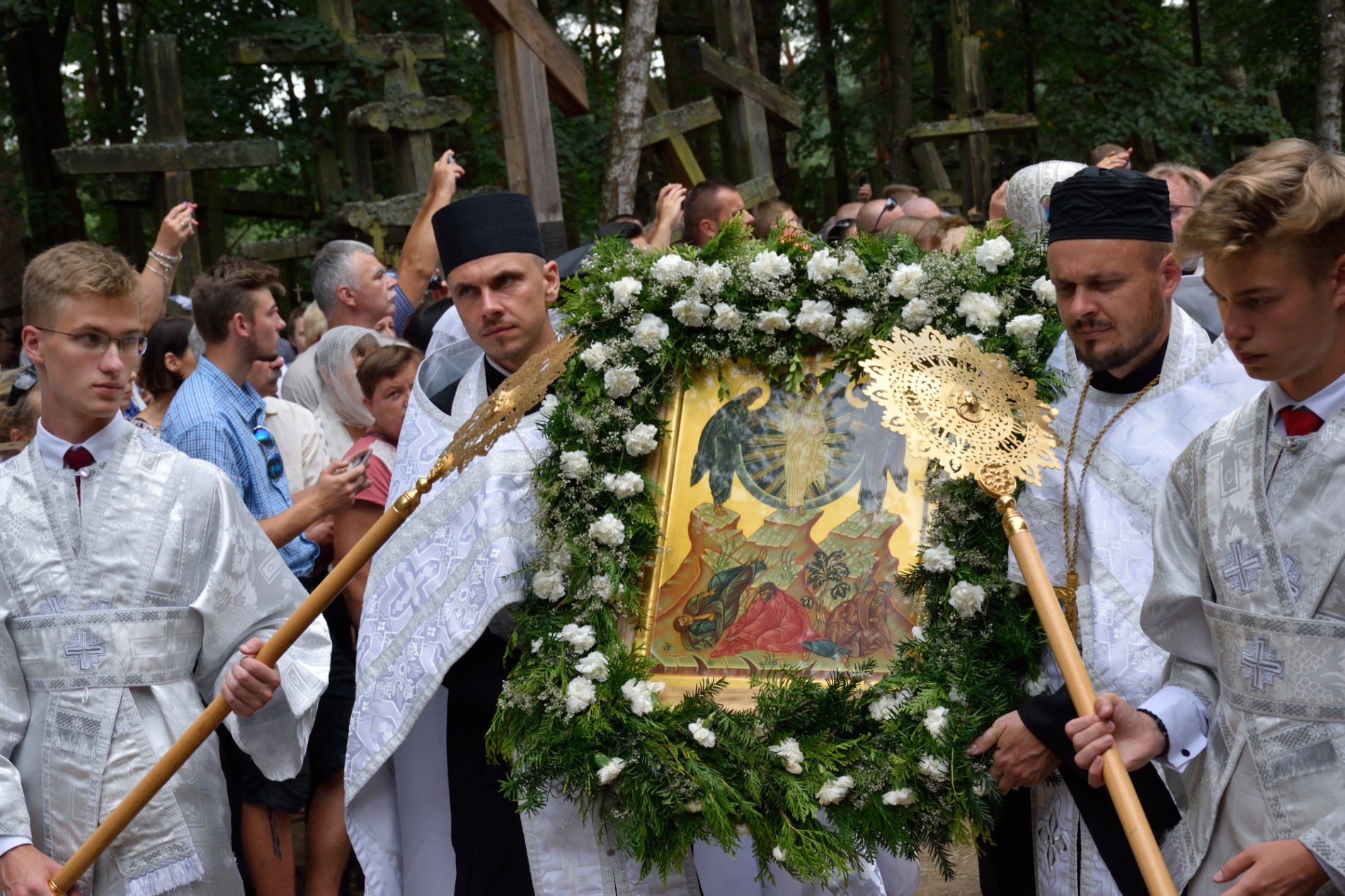 Transfiguration icon - Grabarka 2018