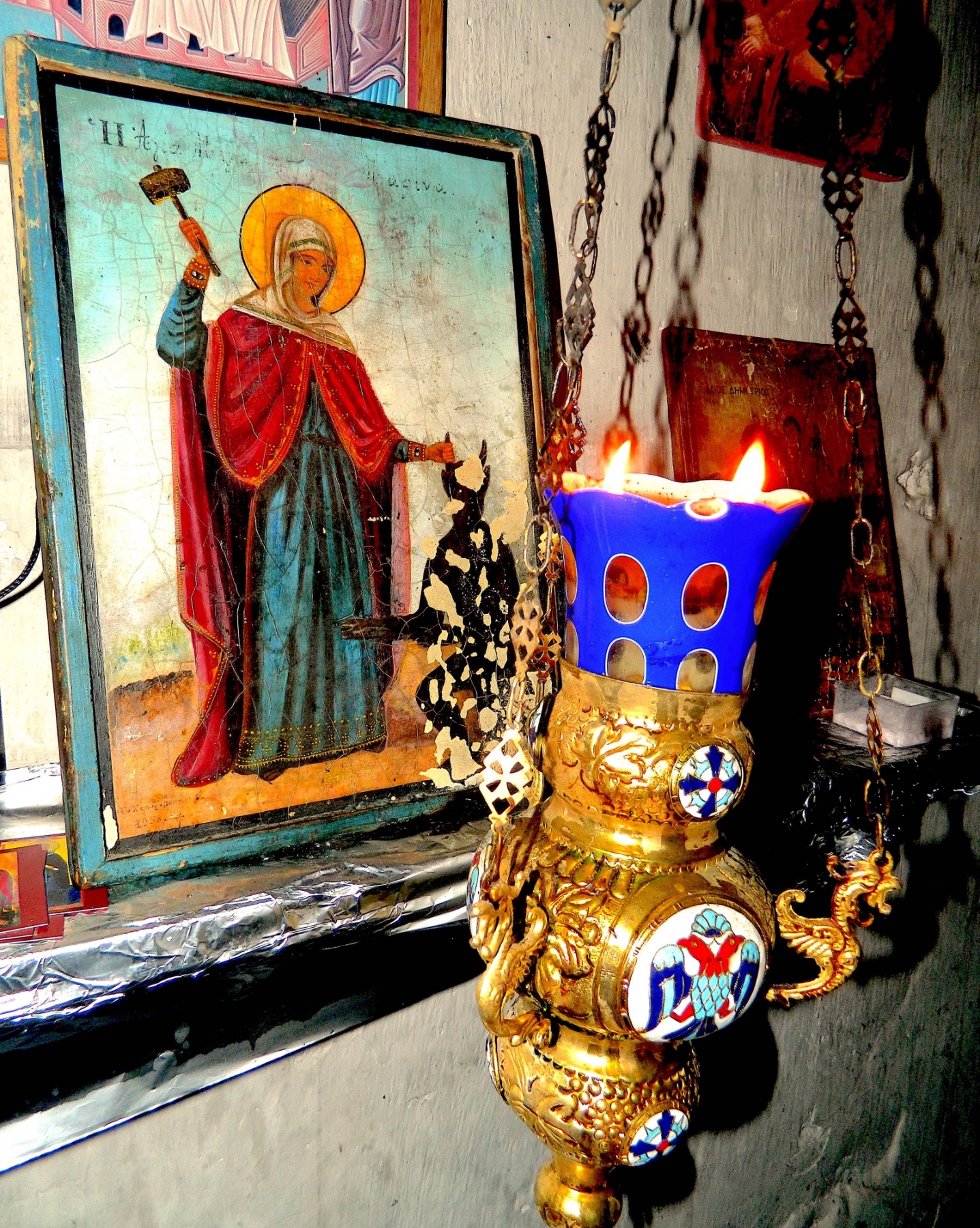 One of the many miracles of St. Marina. 