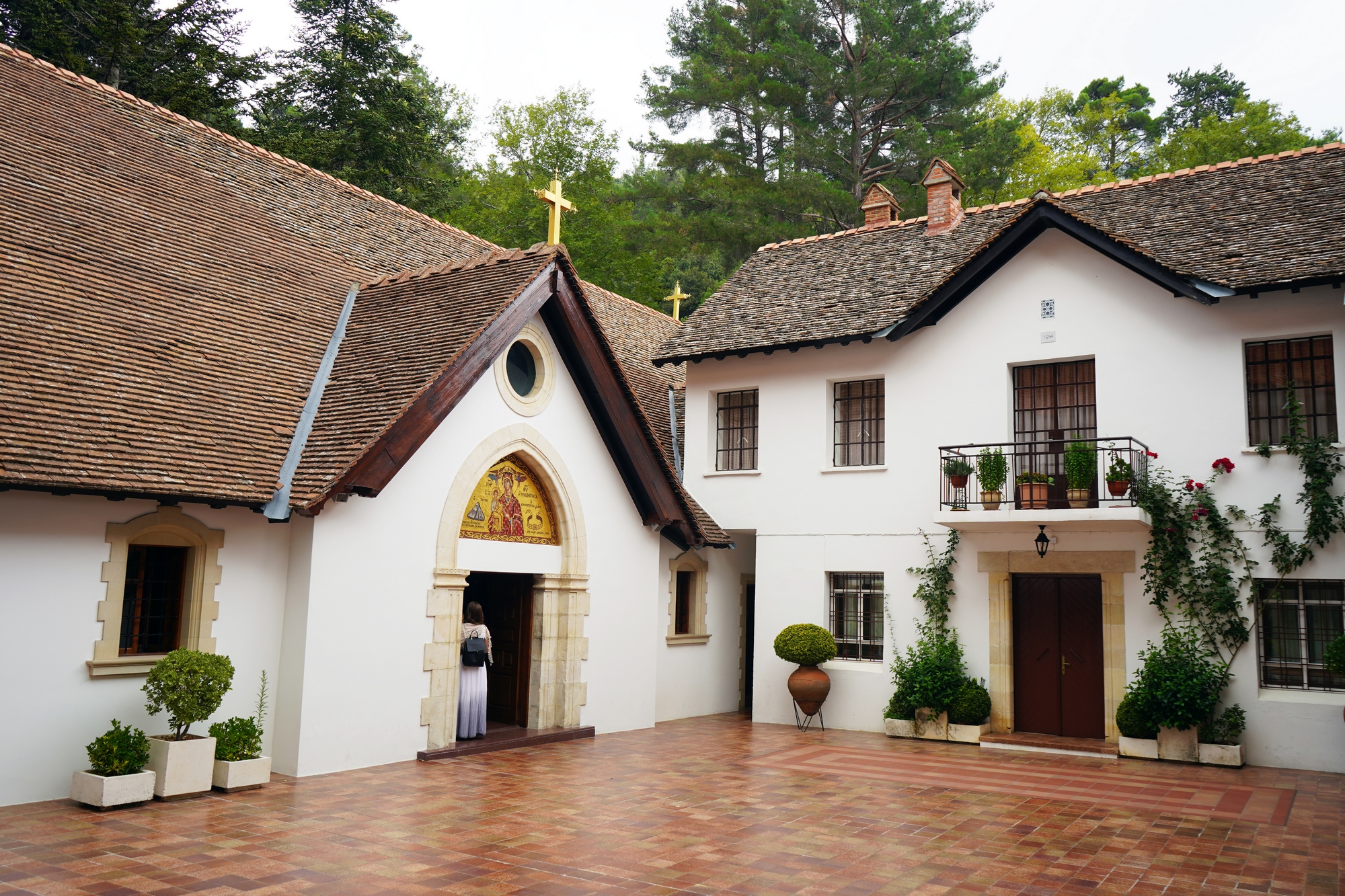 The Trodiotissa Monastery of the Mother of God