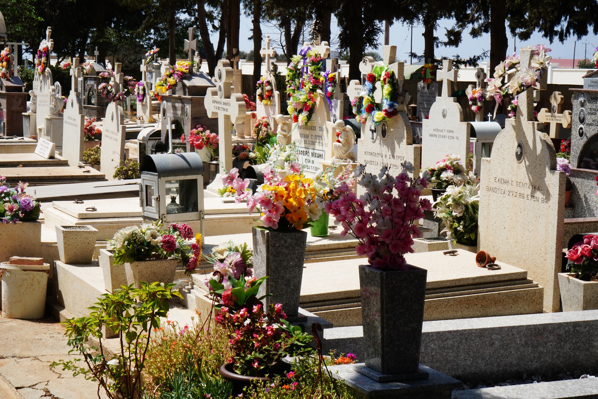 Orthodox cementary near Sotira