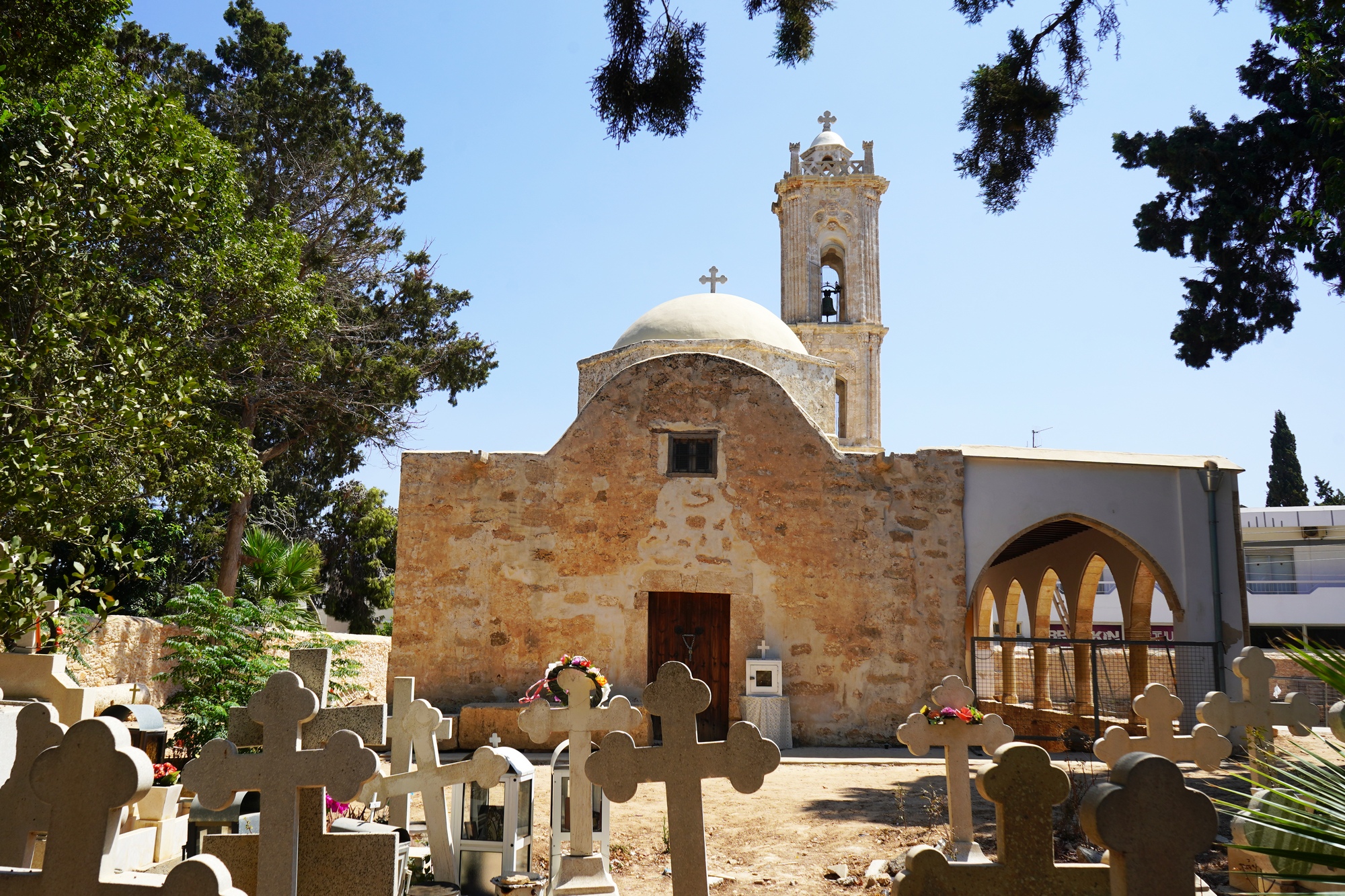 An old Transfiguration church in Sotira
