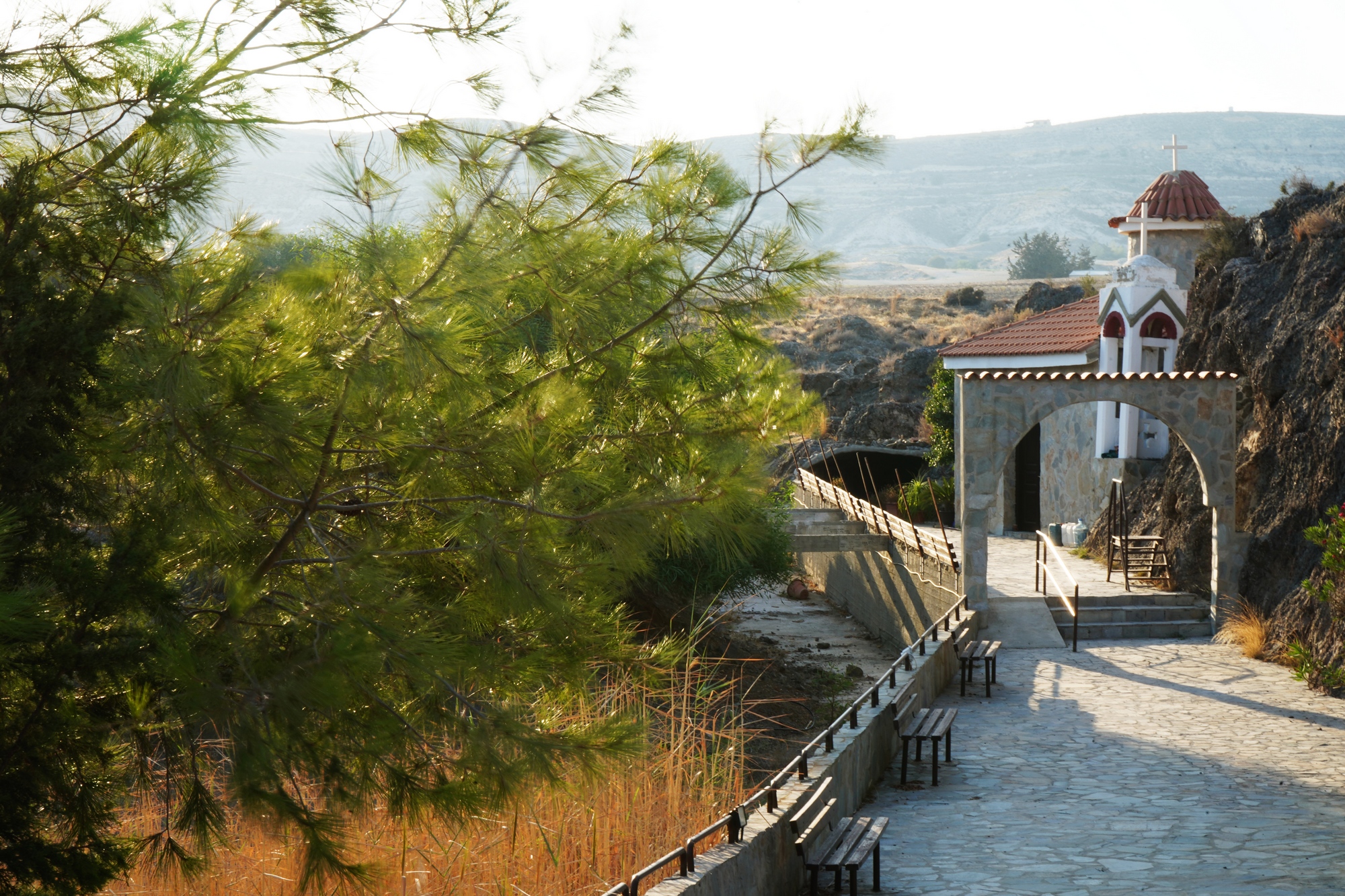 The Holy Spring Icon of the Mother of God chapel close to Avdellero village