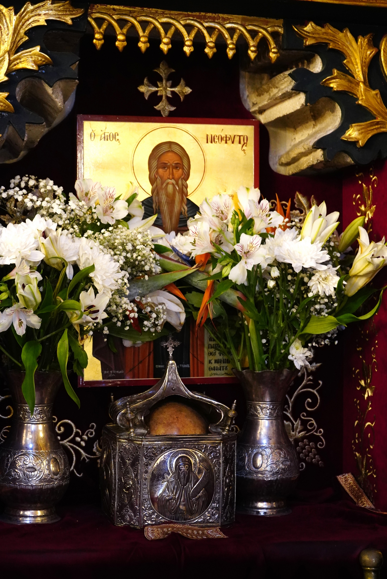 Relics of St. Neophit of Pathos