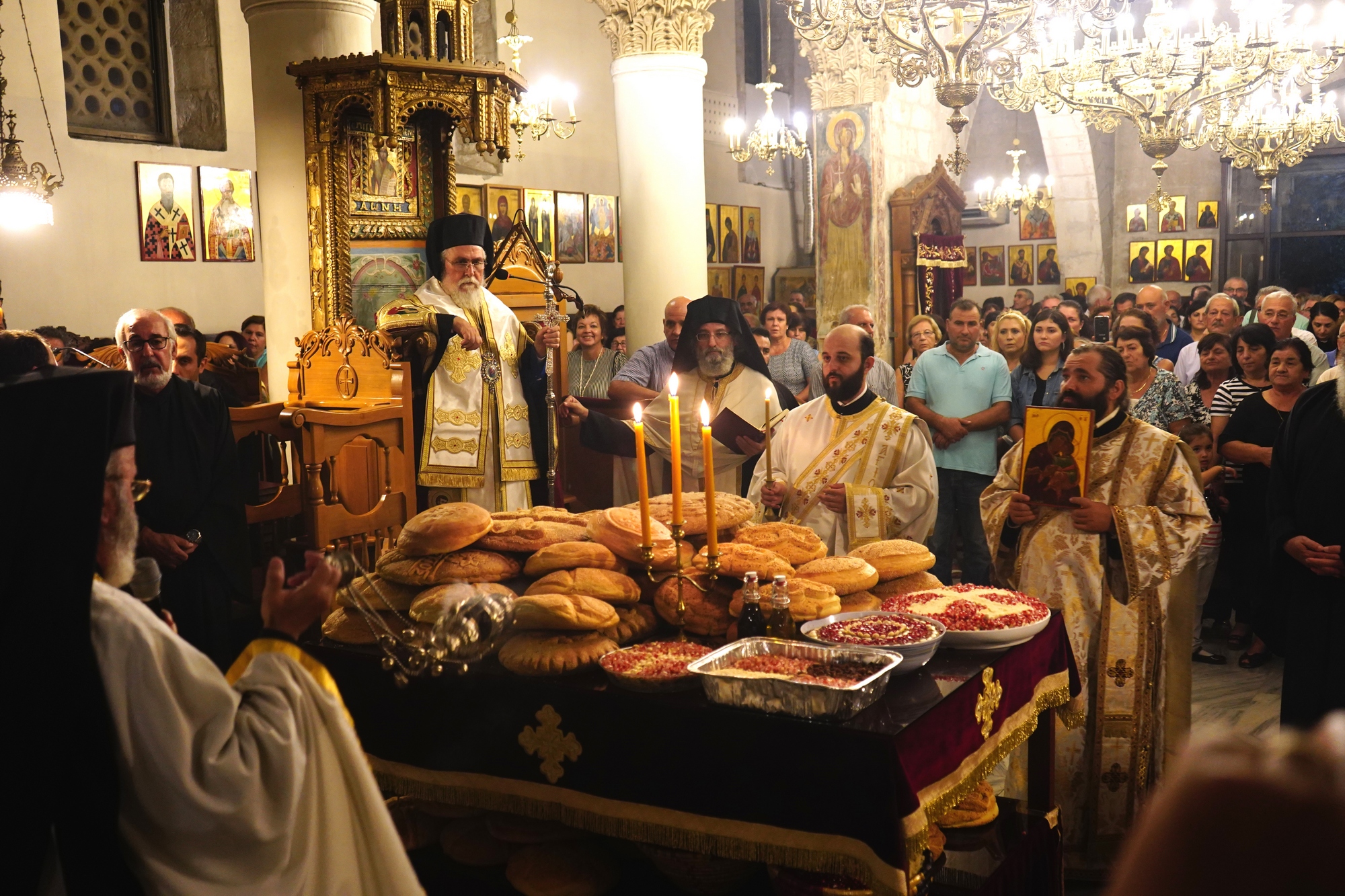 St. Neophit feast in his monastery close to Paphos
