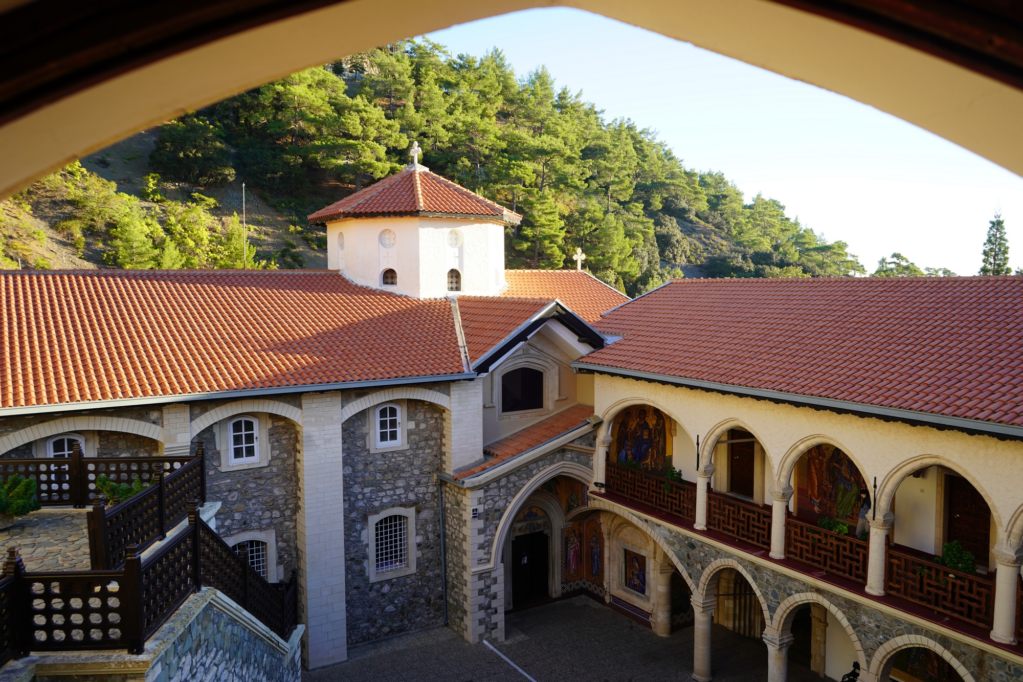 In Kykkos Monastery