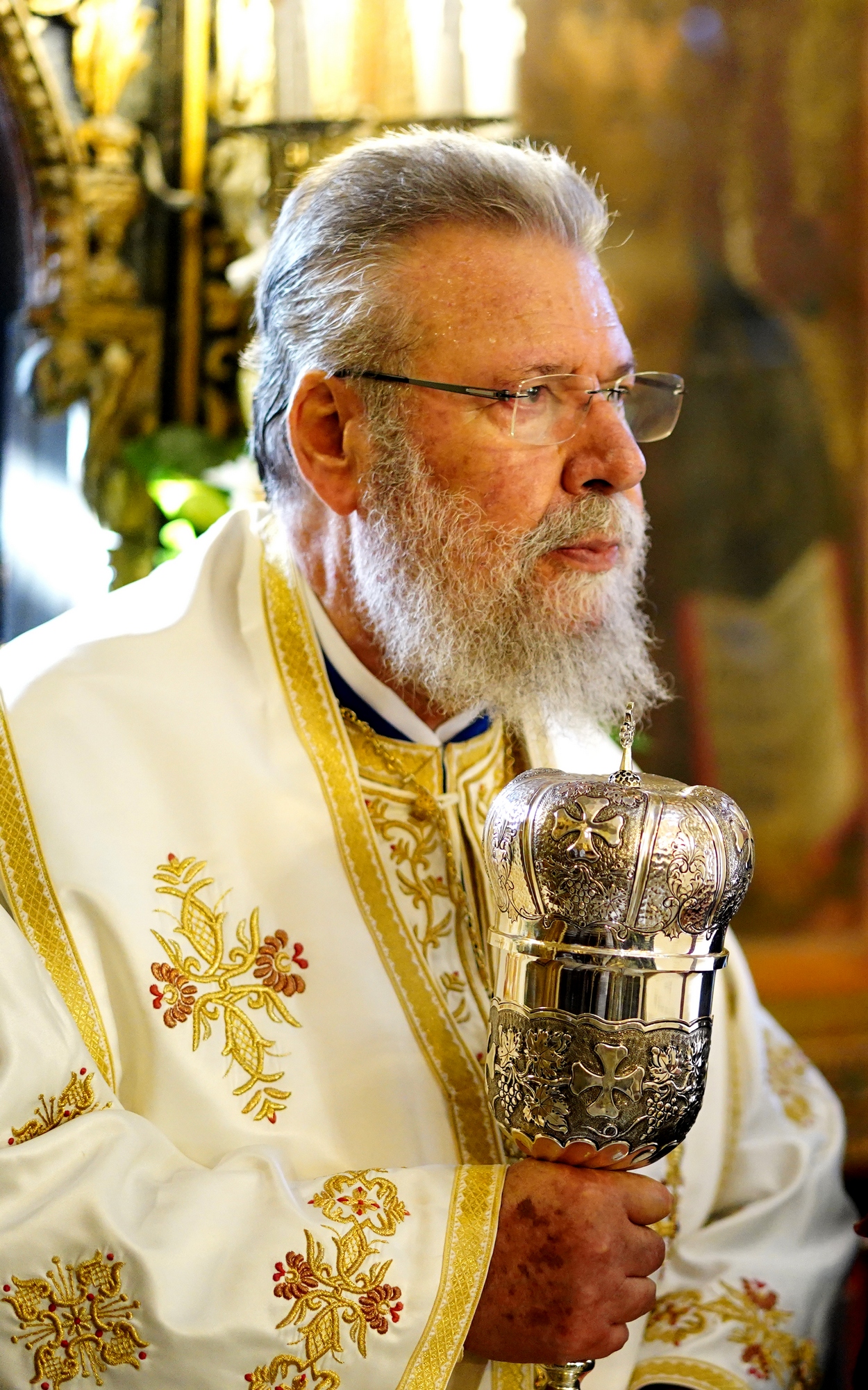 Archbishop Chrysosomos II od Cyprus