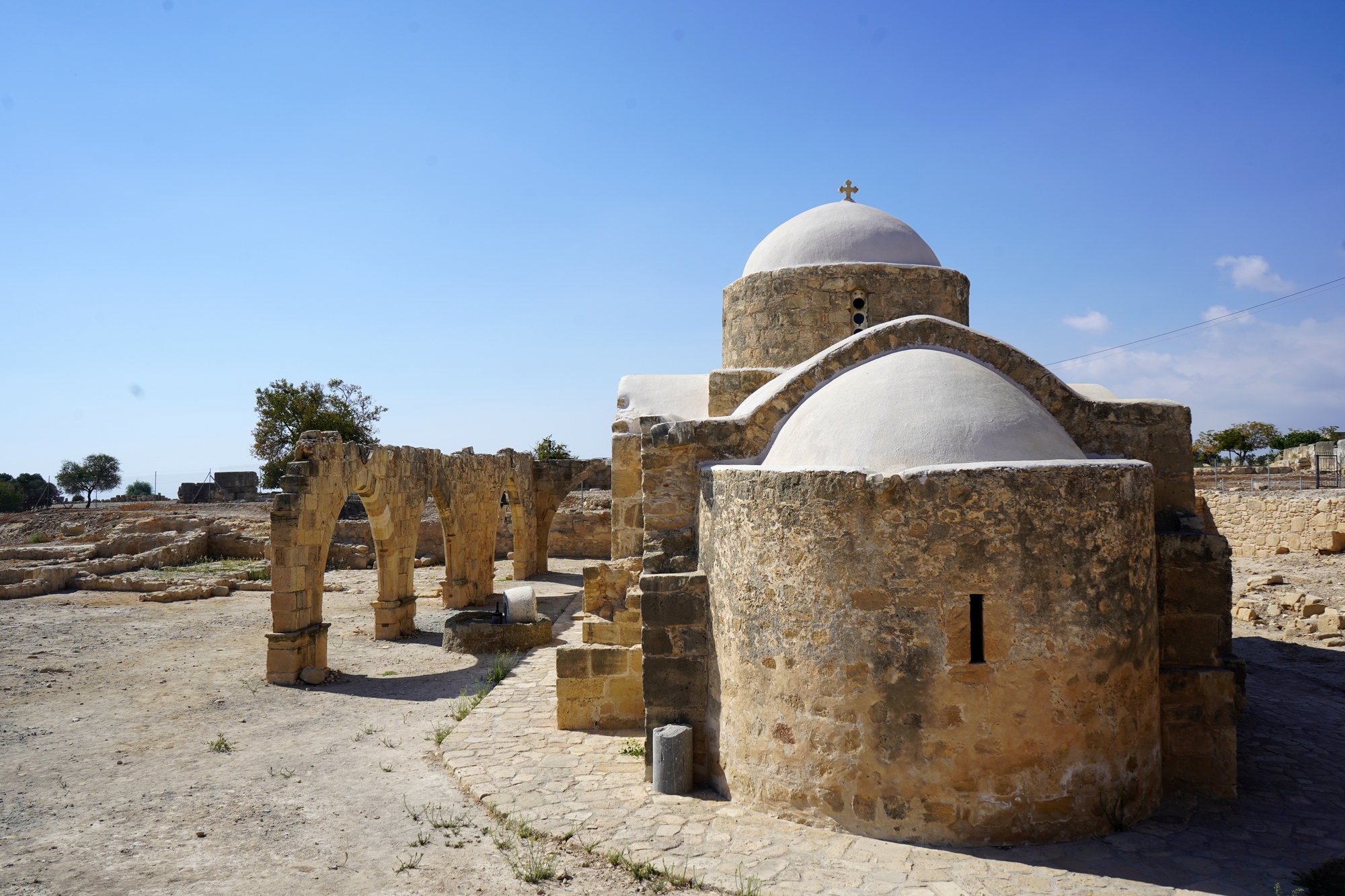 12th century Orthodox church of Panagia Katholiki in Kouklia