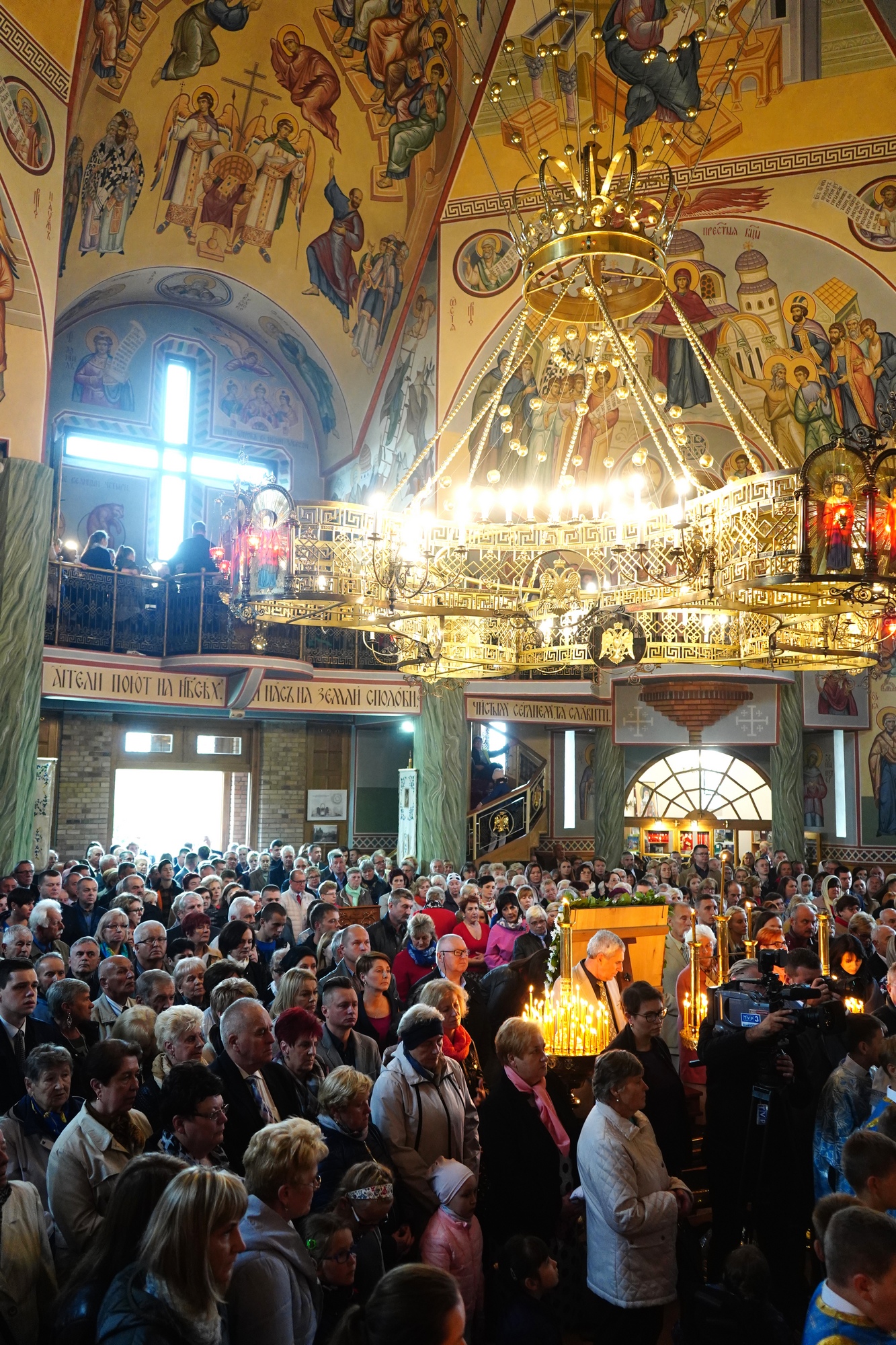 Pantanassa Icon of the Mother of God feast in Ressurection church in Białystok