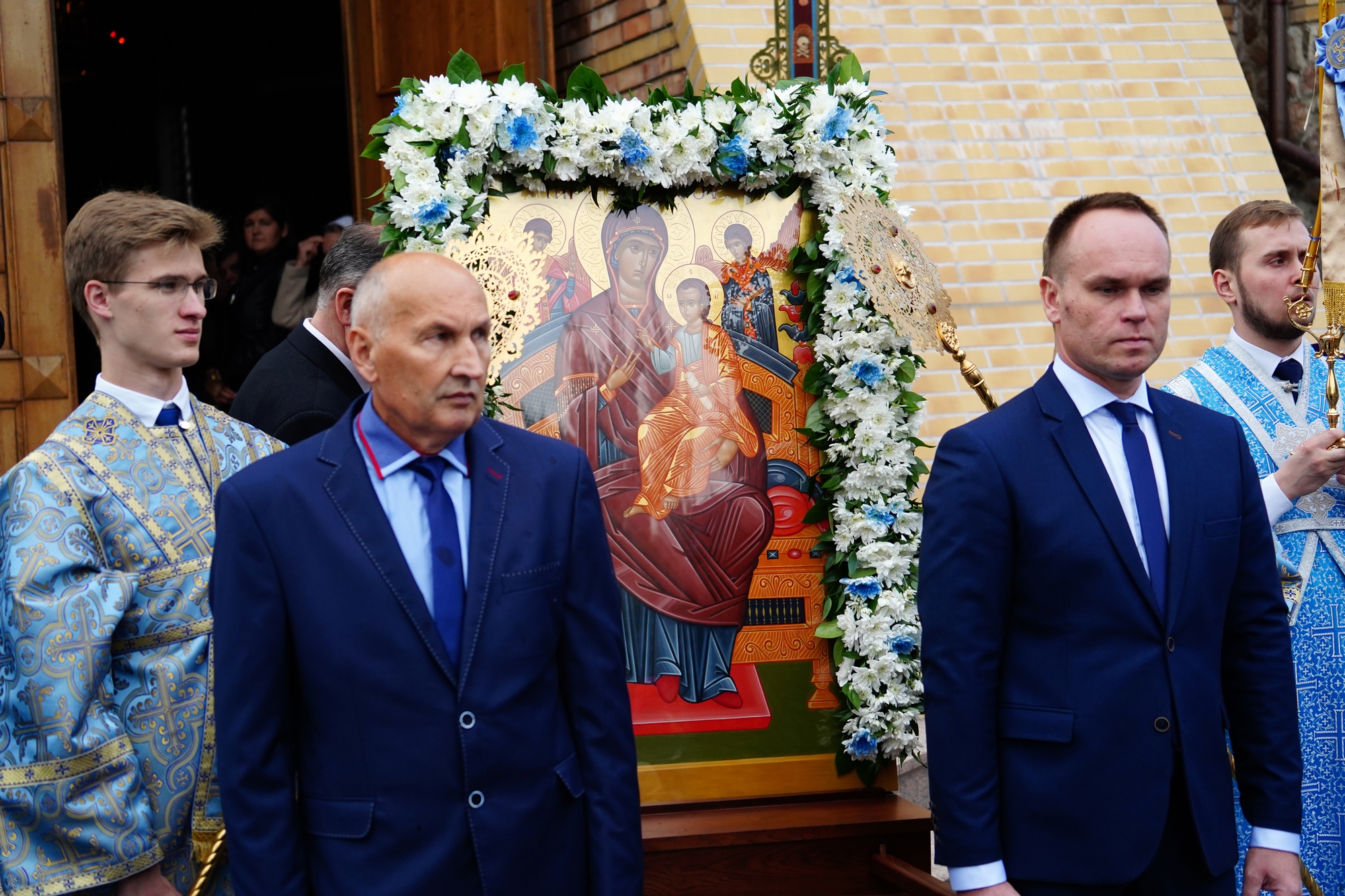 Pantanassa Icon of the Mother of God feast in Ressurection church in Białystok