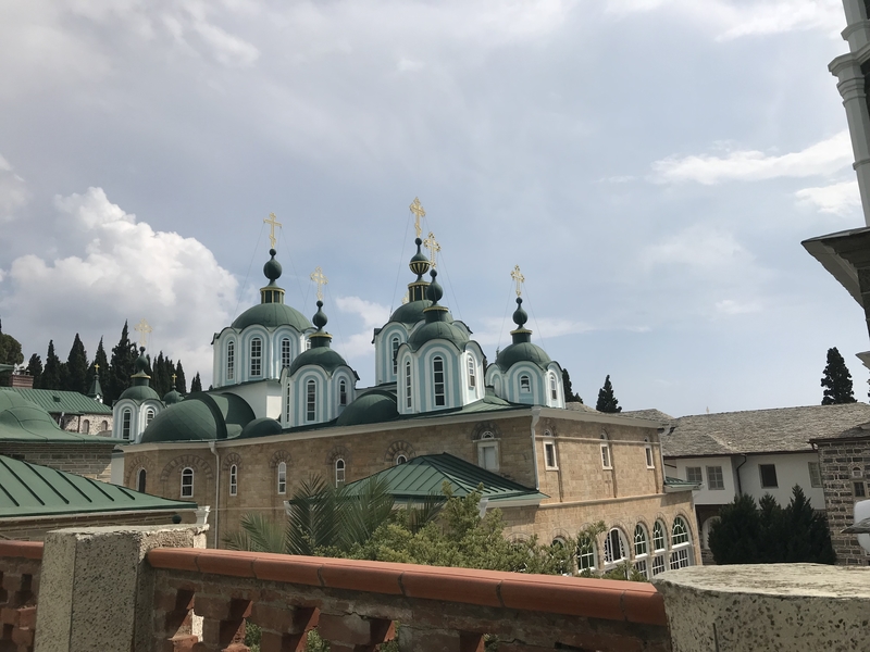 Mount Athos- St. Panteleimon&#039s monastery