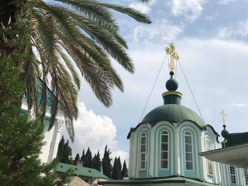 Mount Athos- St. Panteleimon&#039s monastery