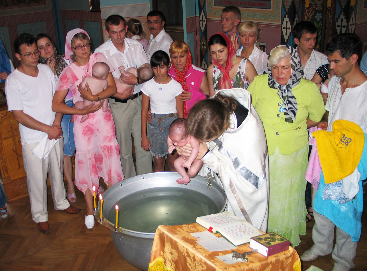 Baptism in Symferopol, 2005
