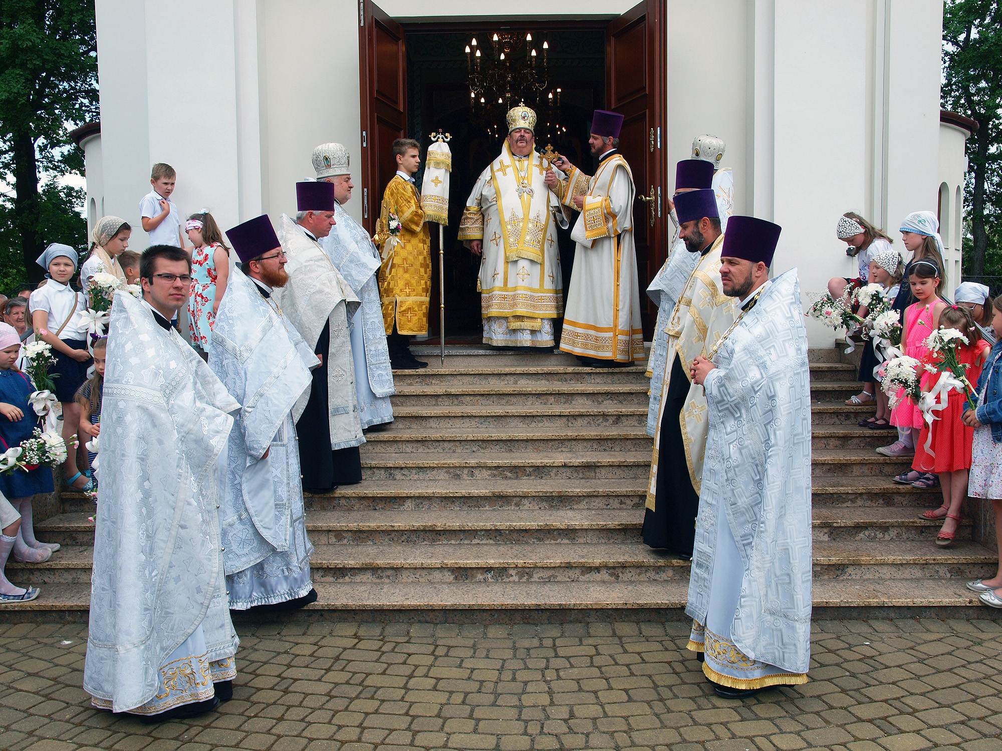 Zakończenie Boskiej Liturgii.