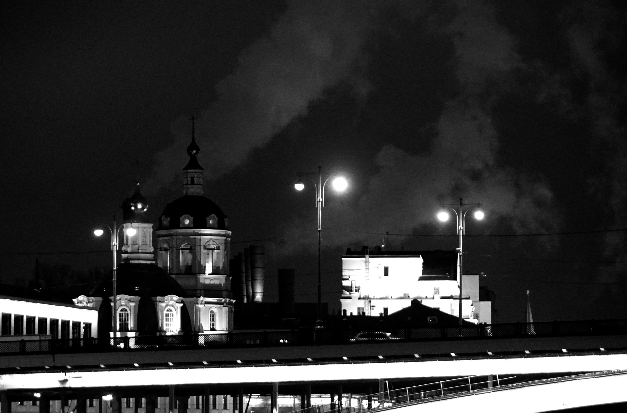 Moscow by night...