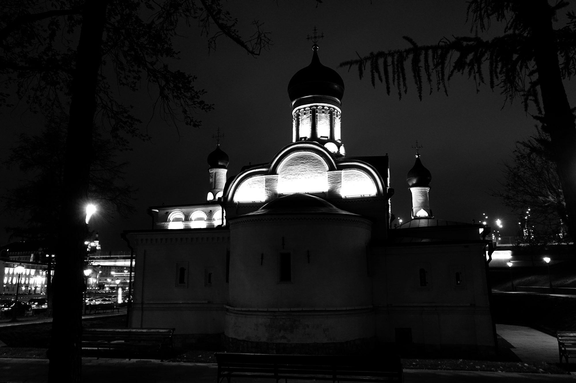 Moscow by night...