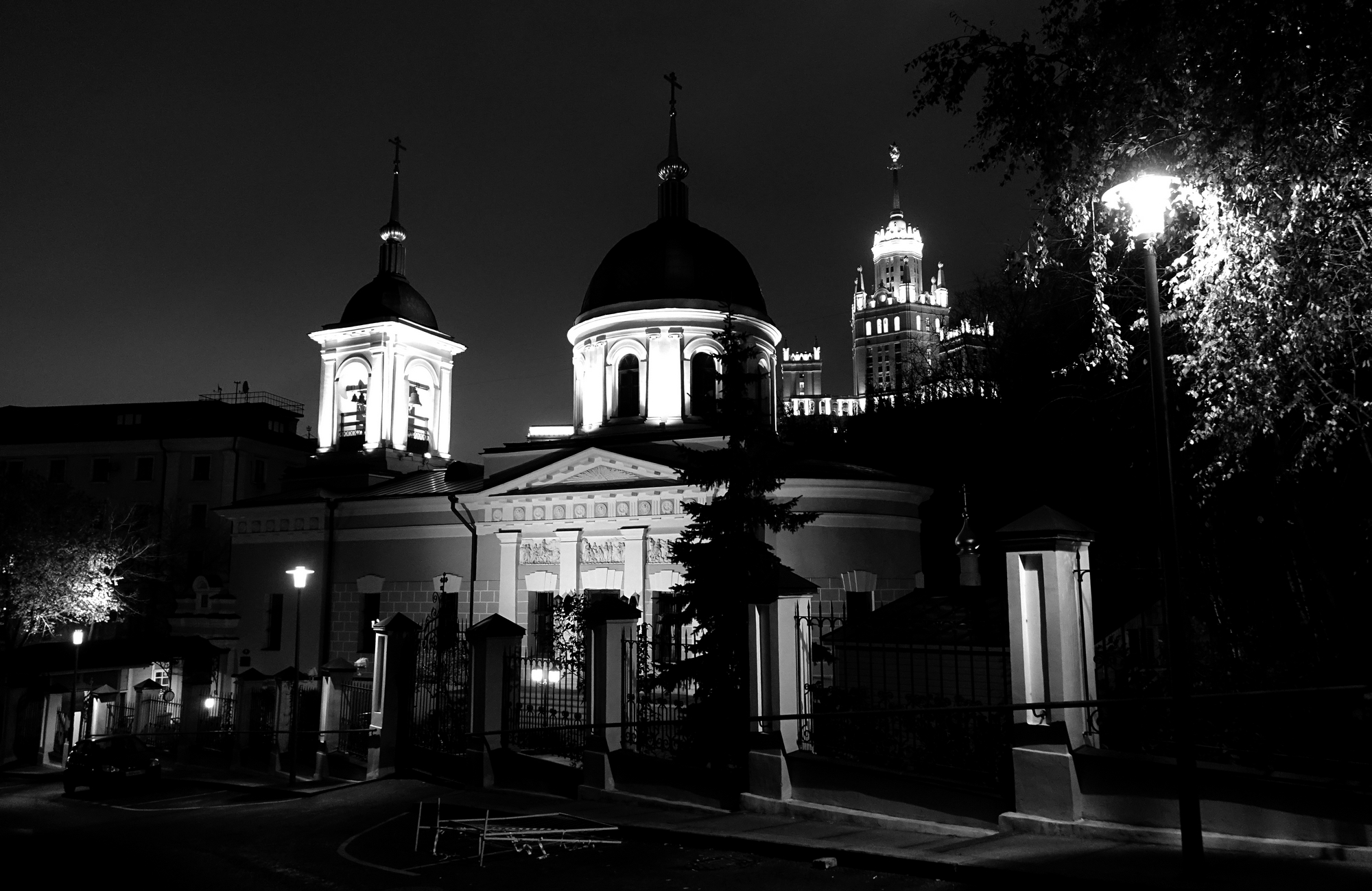 Moscow by night...
