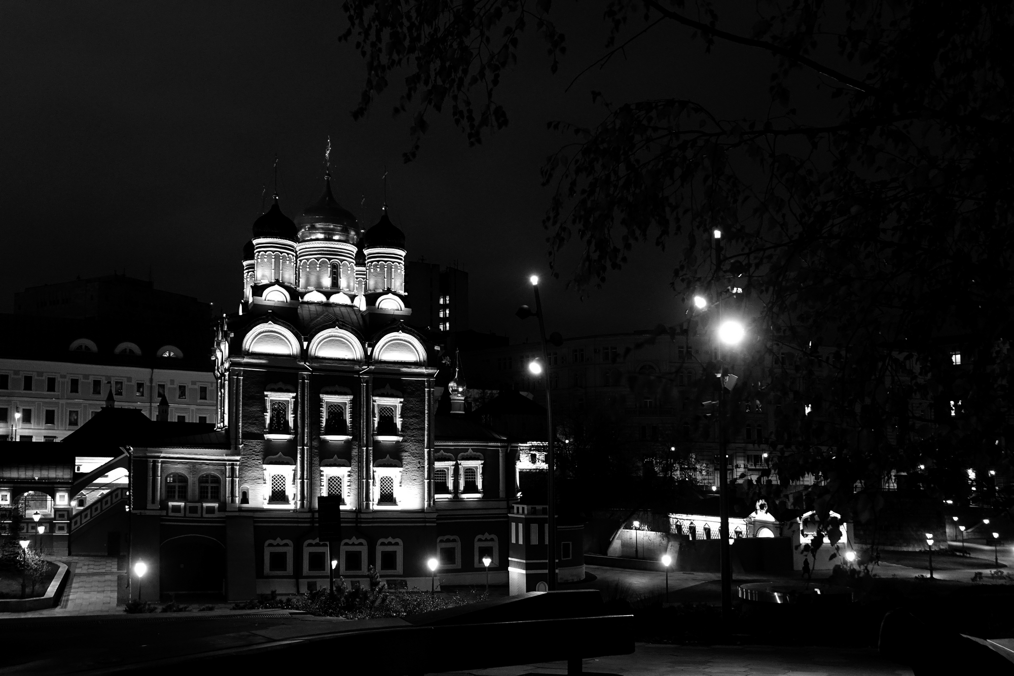 Moscow by night...