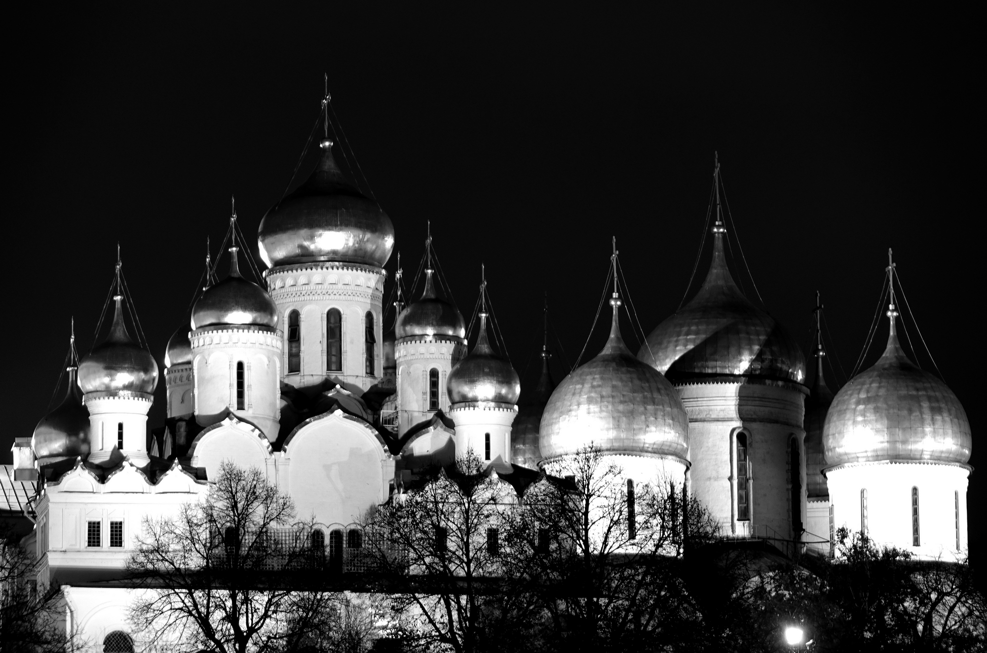 Moscow by night...