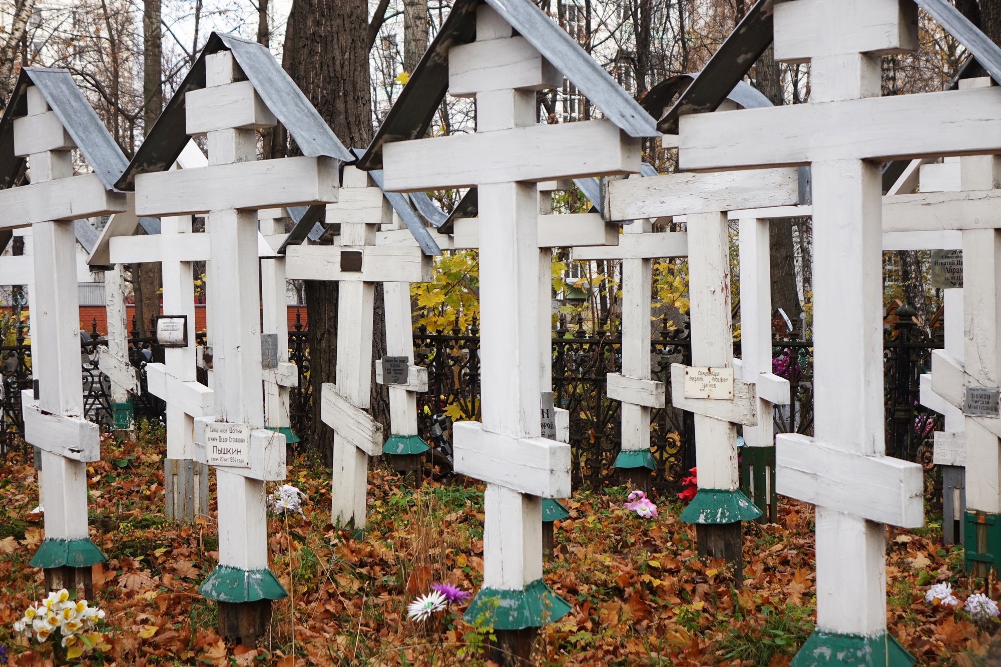 The Old-Believers cementary in Moscow-Rogozskoje